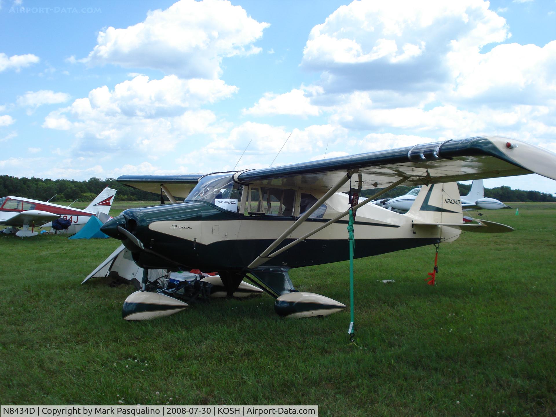 N8434D, 1957 Piper PA-22-160 Tri Pacer C/N 22-5689, Piper PA-22-160