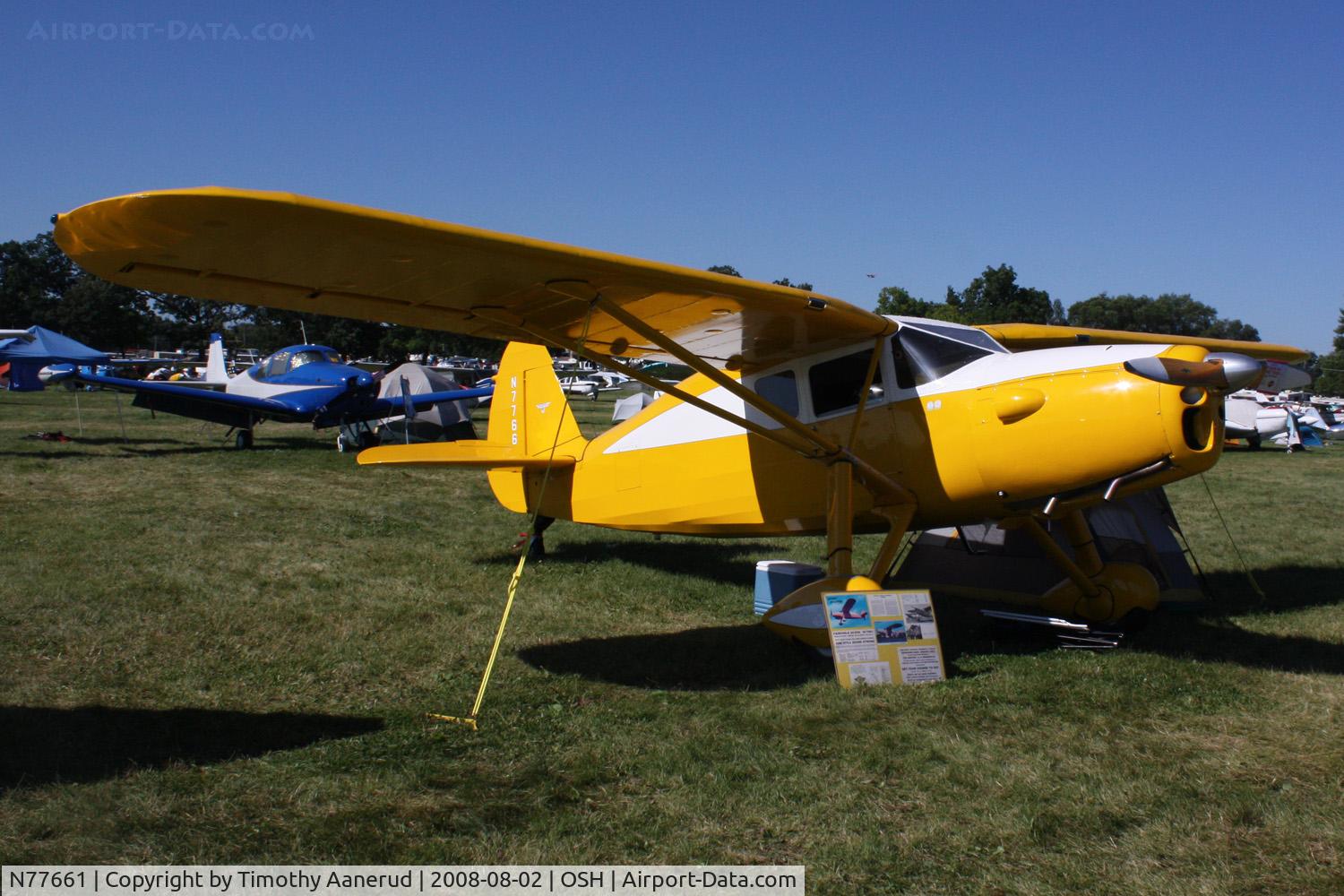 N77661, 1947 Fairchild 24R-46 C/N R46-361, EAA AirVenture 2008