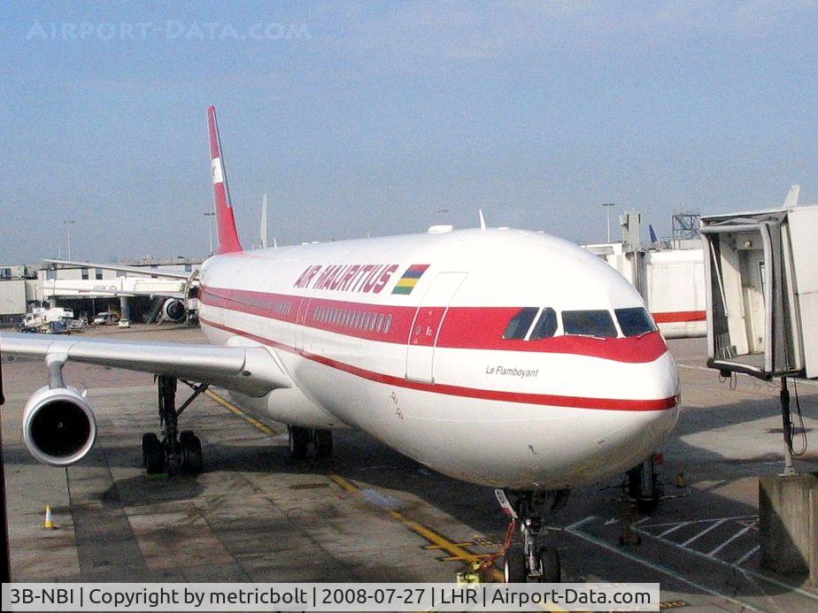 3B-NBI, 2006 Airbus A340-313X C/N 793, Le Flamboyant at LHR
