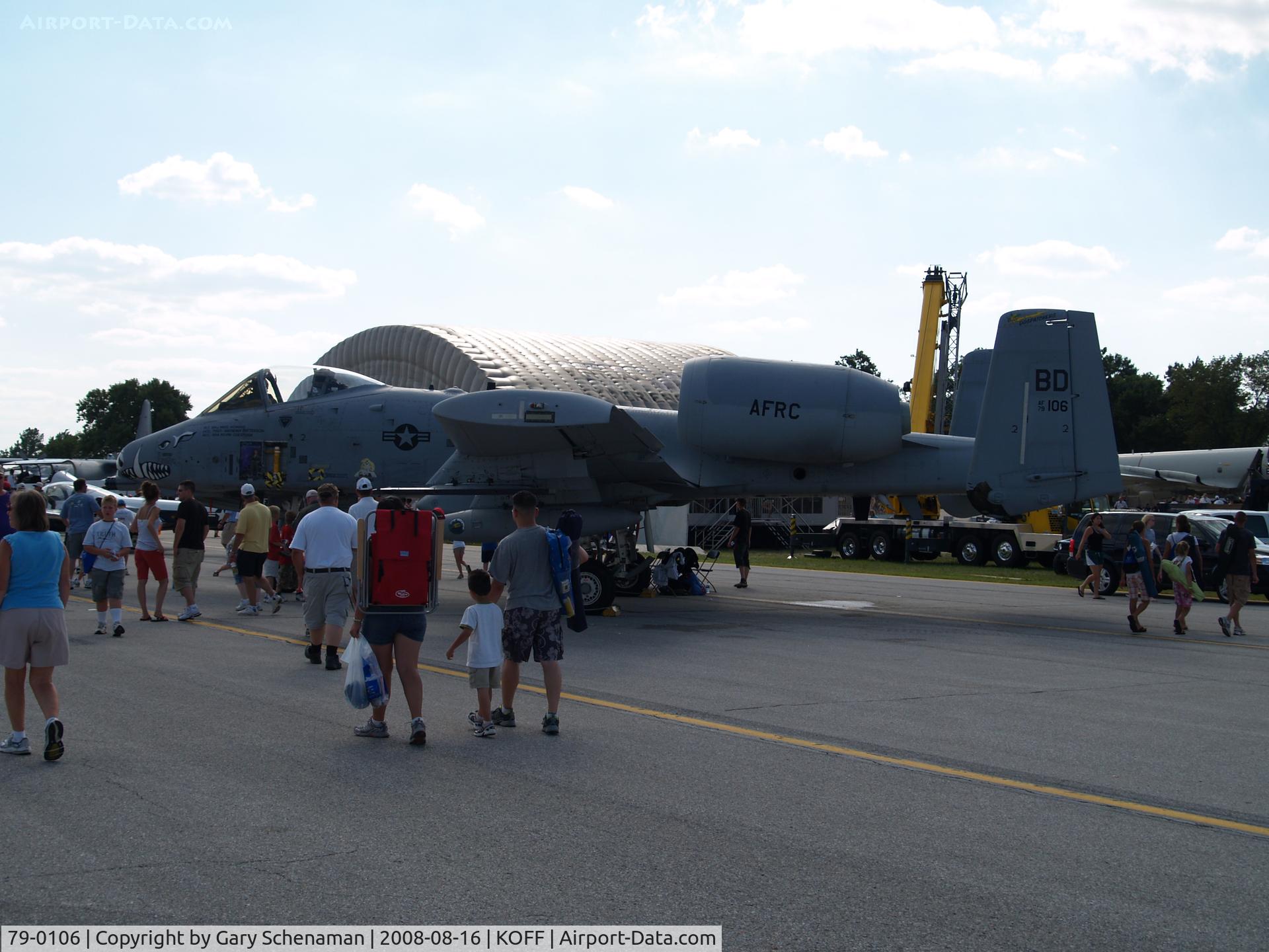 79-0106, 1979 Fairchild Republic A-10A Thunderbolt II C/N A10-0370, A-10 WARTHOG AT OFFUTT