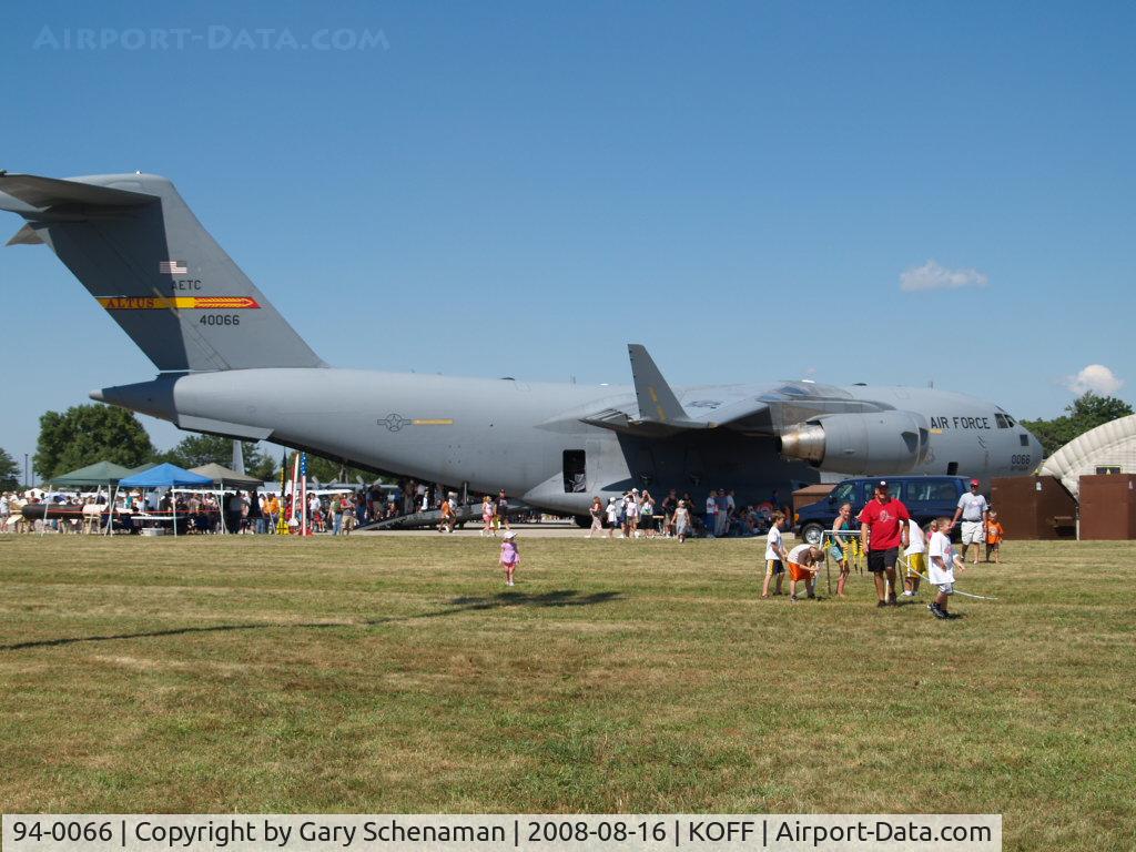 94-0066, 1994 McDonnell Douglas C-17A Globemaster III C/N 50026/F-25, C-5 GALAXY?  AT OFFUTT AFB 2008