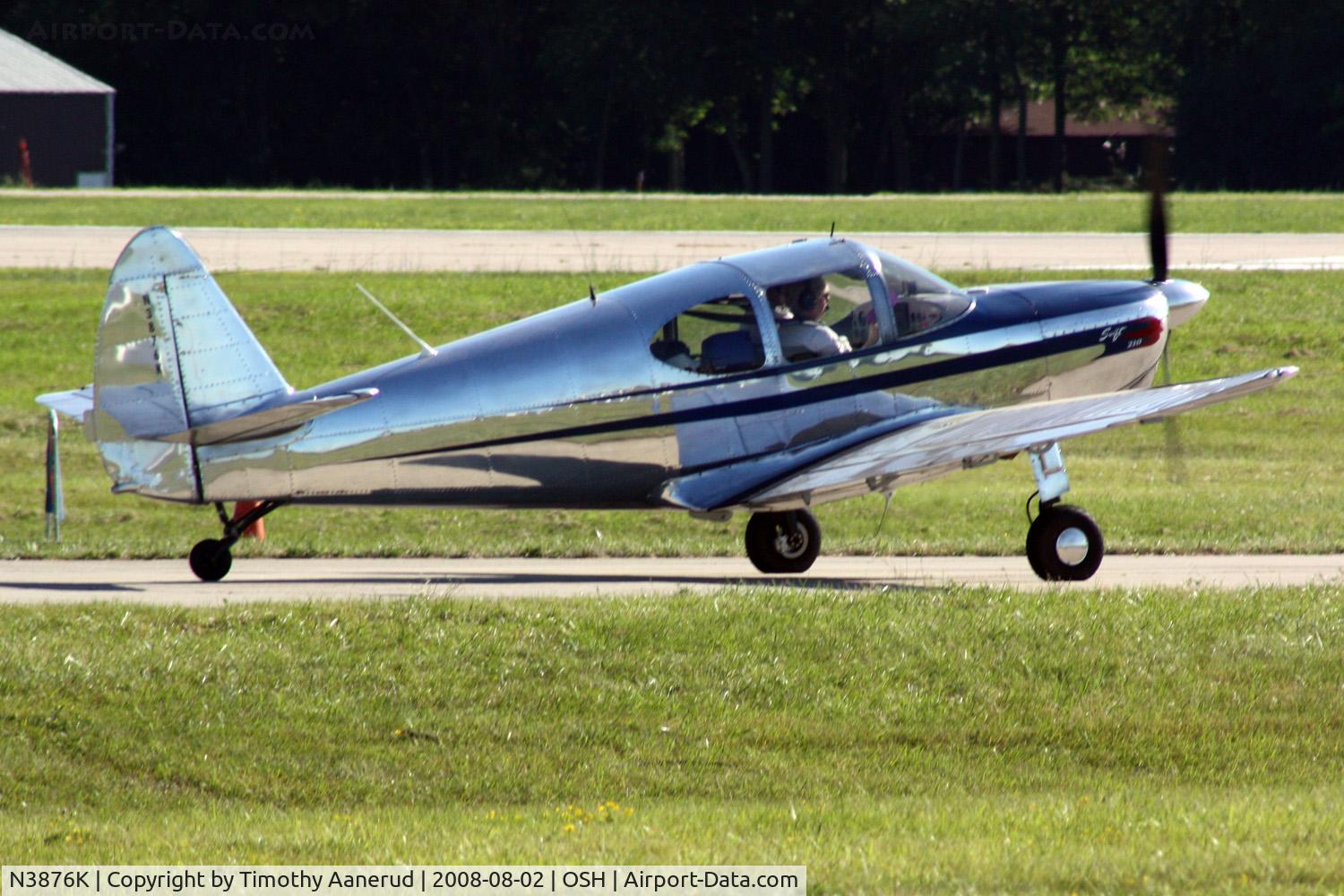 N3876K, 1948 Temco GC-1B Swift C/N 3576, EAA AirVenture 2008