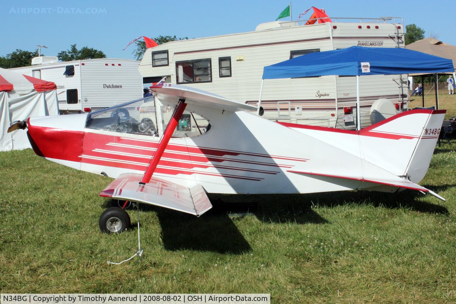 N34BG, Sorrell SNS-7 Hiperbipe C/N 1, EAA AirVenture 2008