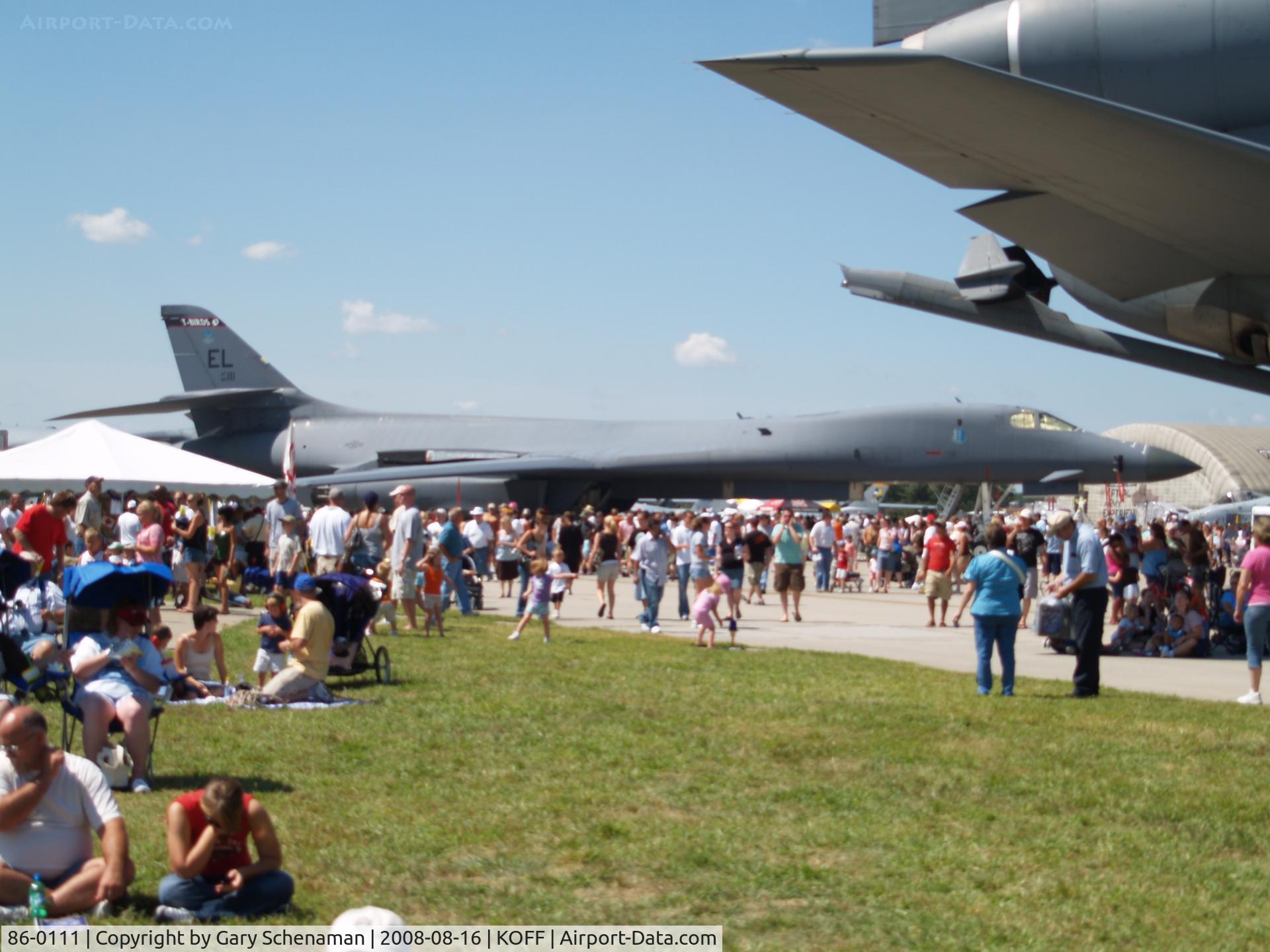 86-0111, 1986 Rockwell B-1B Lancer C/N 71, B-1B LANCER