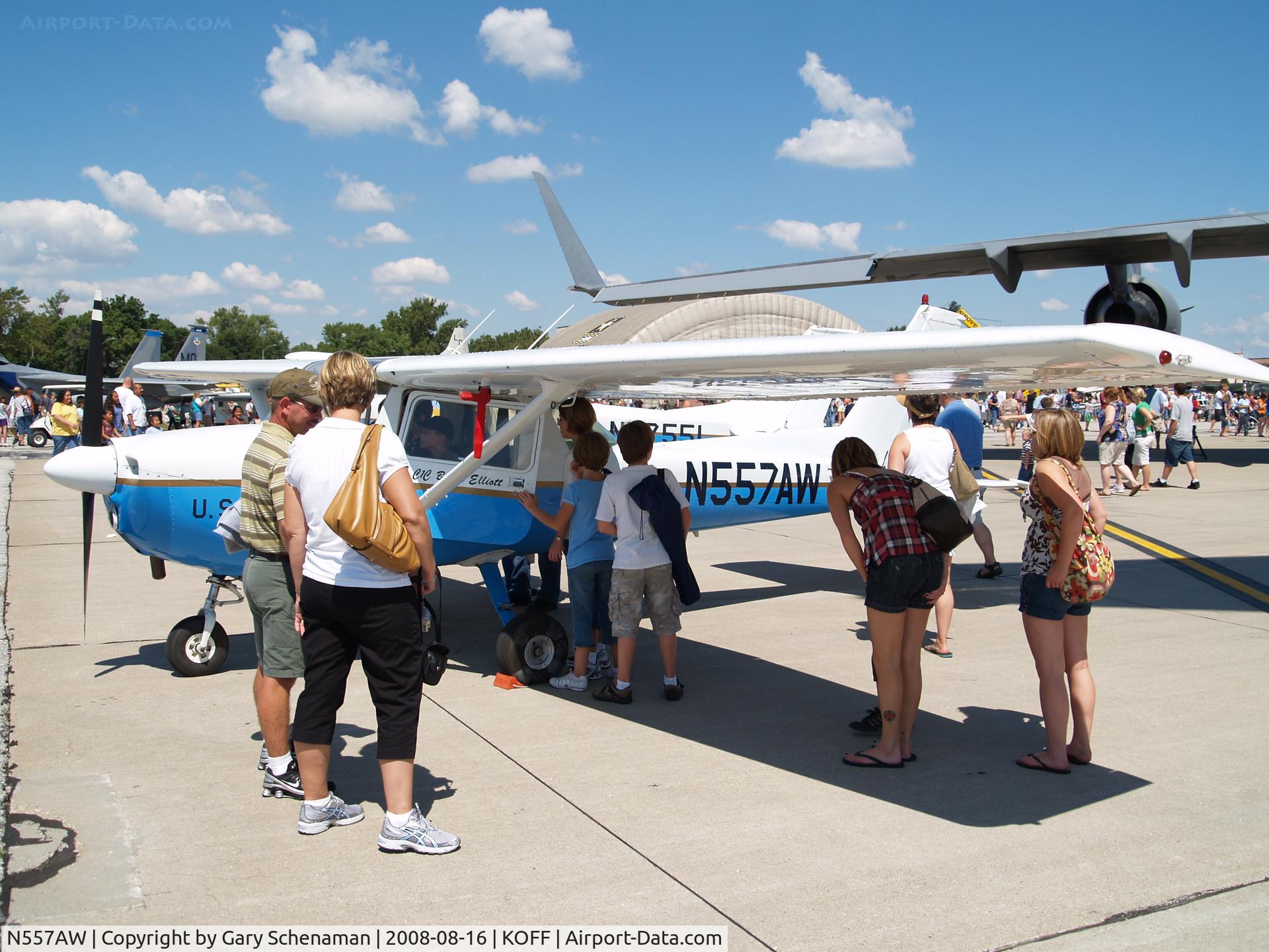 N557AW, 1975 Cessna 150M C/N 15077067, USAF CESSNA