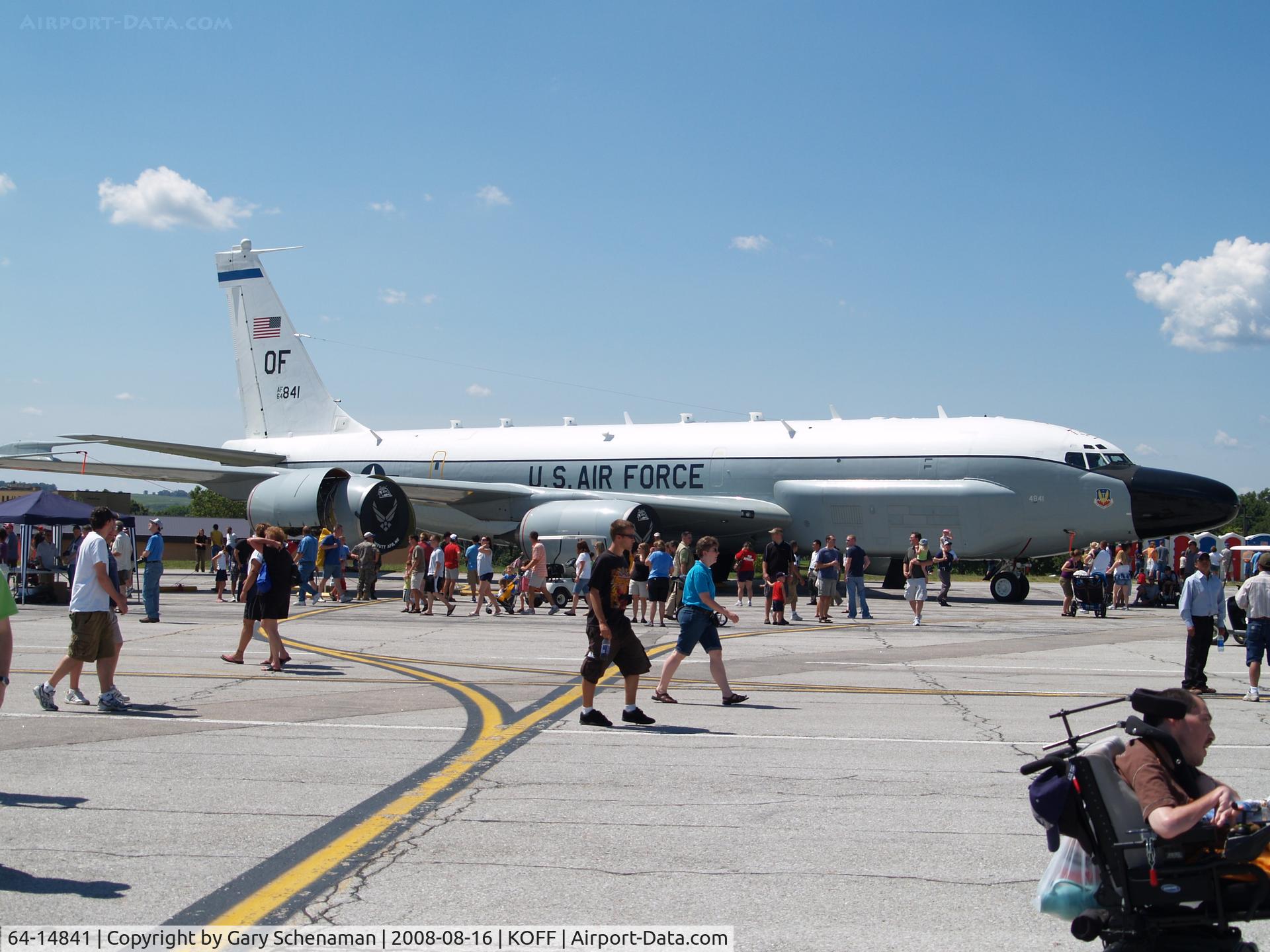 64-14841, 1964 Boeing RC-135V Rivet Joint C/N 18781, ON TARMAC AT OFFUTT AFB 2008