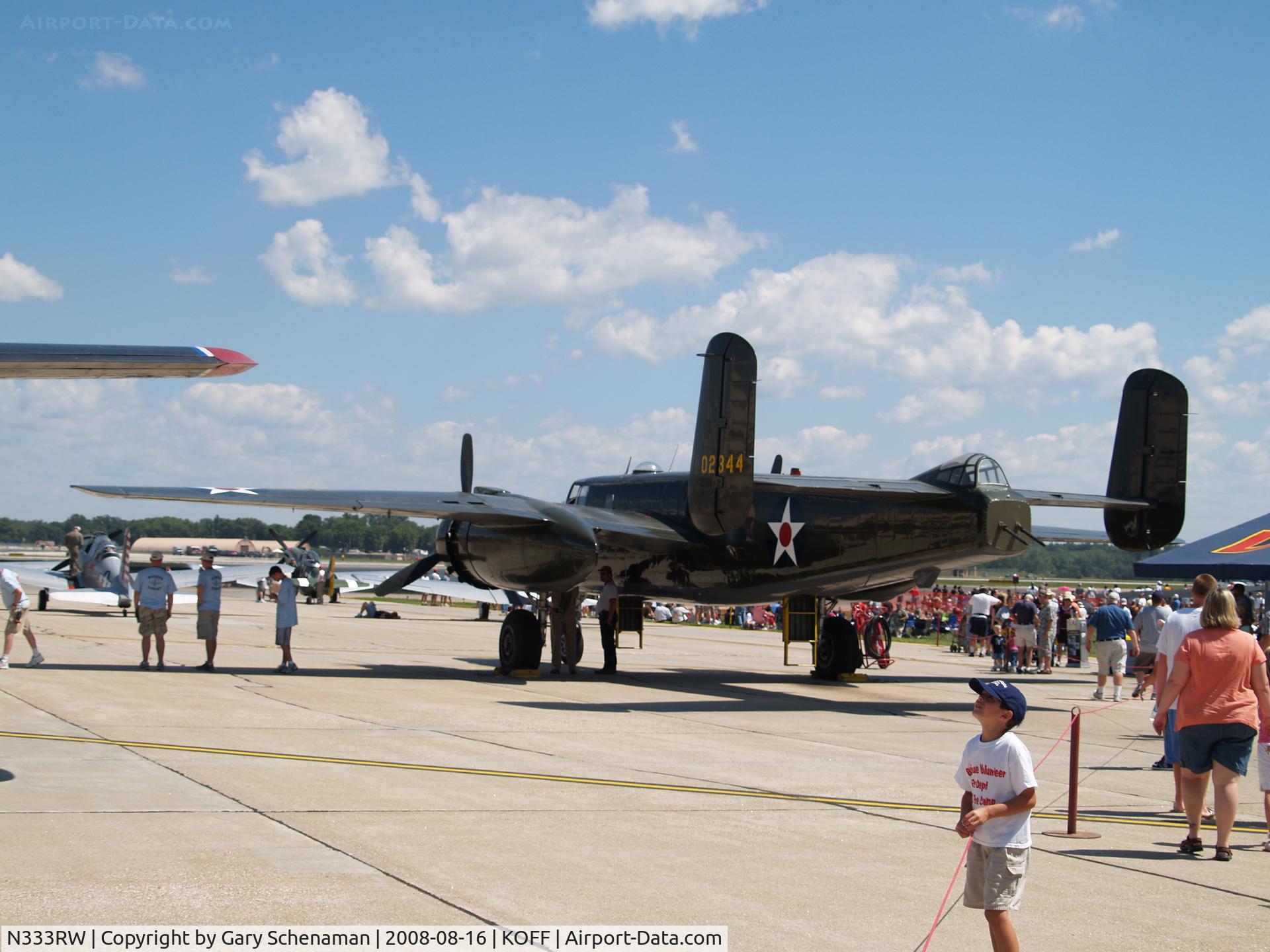 N333RW, 1944 North American B-25N Mitchell C/N 108-47488, B-24 MITCHELL RAIDER?