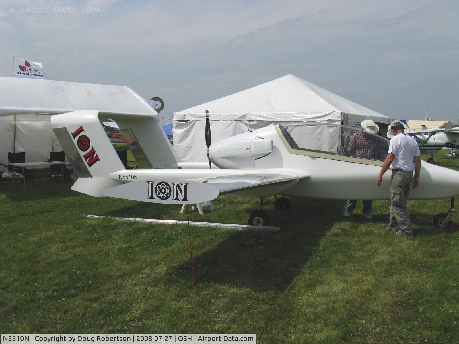 N5510N, 2007 Ion Aircraft ION 100 C/N 001, 2007 Schultz ION 100, Jabiru 3300