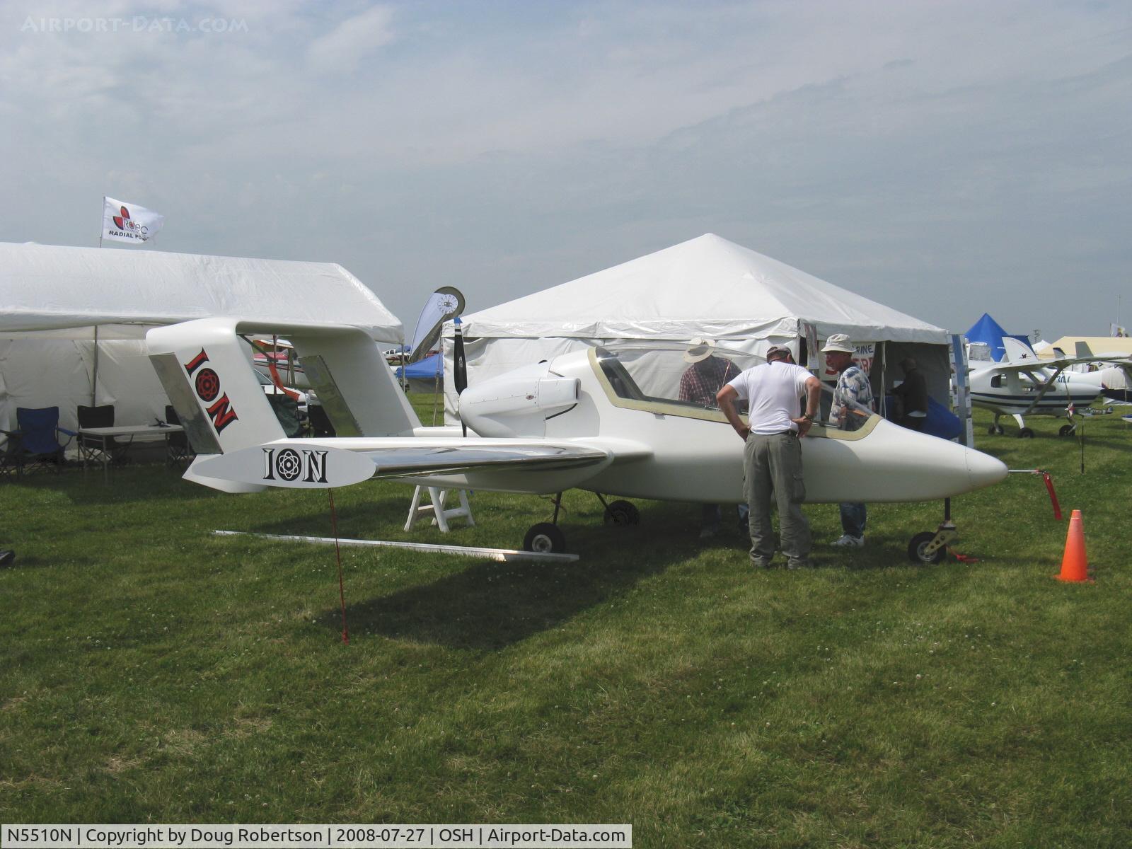 N5510N, 2007 Ion Aircraft ION 100 C/N 001, 2007 Schultz ION 100, Jabiru 3300