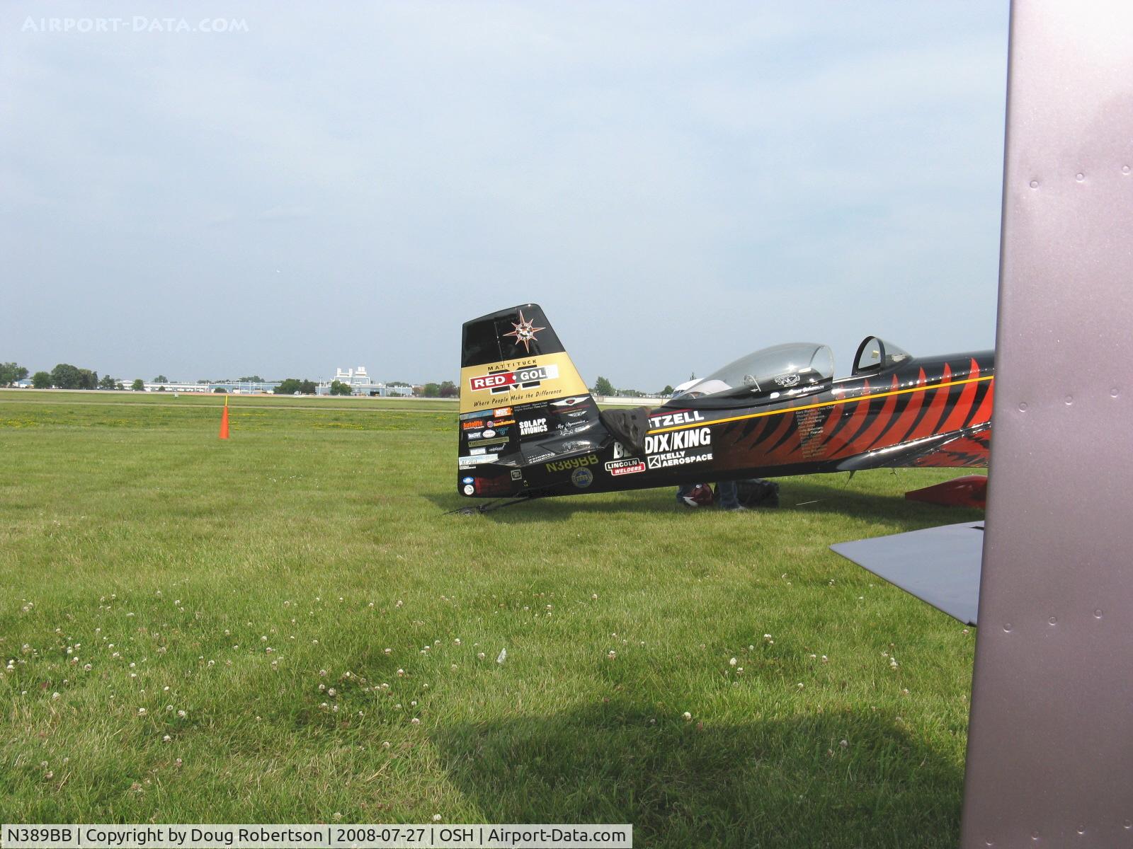 N389BB, 1999 Vans RV-4 C/N 9801, 1999 Bohannon BOHANNON B-1 EXXON FLYIN' TIGER, Lycoming IO-540 260 Hp, Bruce Bohannon's ride, a highly modified RV-4