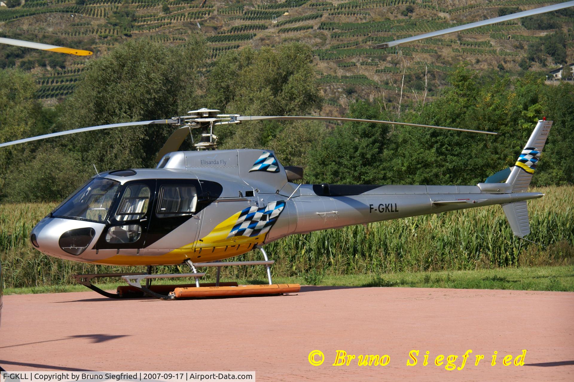 F-GKLL, Eurocopter AS-350BA Ecureuil C/N 1202, Caiolo Italia