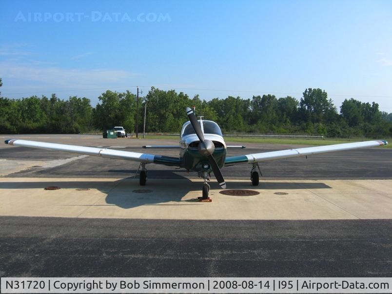 N31720, 1978 Piper PA-28R-201T Cherokee Arrow III C/N 28R-7803297, On the ramp at Kenton, OH