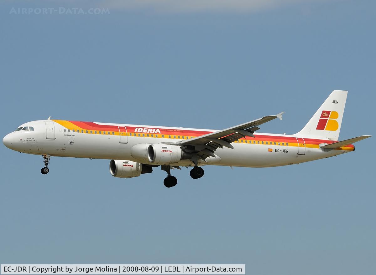 EC-JDR, 2005 Airbus A321-211 C/N 2488, 