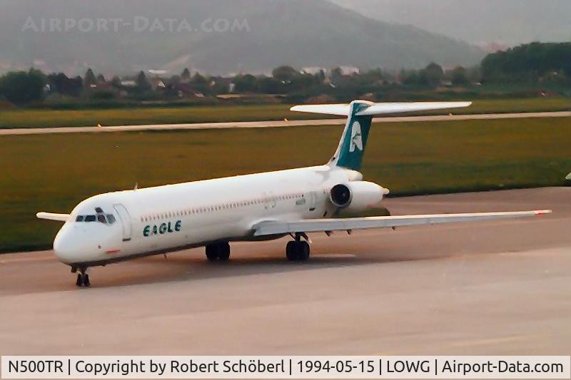 N500TR, 1983 McDonnell Douglas MD-82 (DC-9-82) C/N 49144, Operated for Pegasus Airlines.