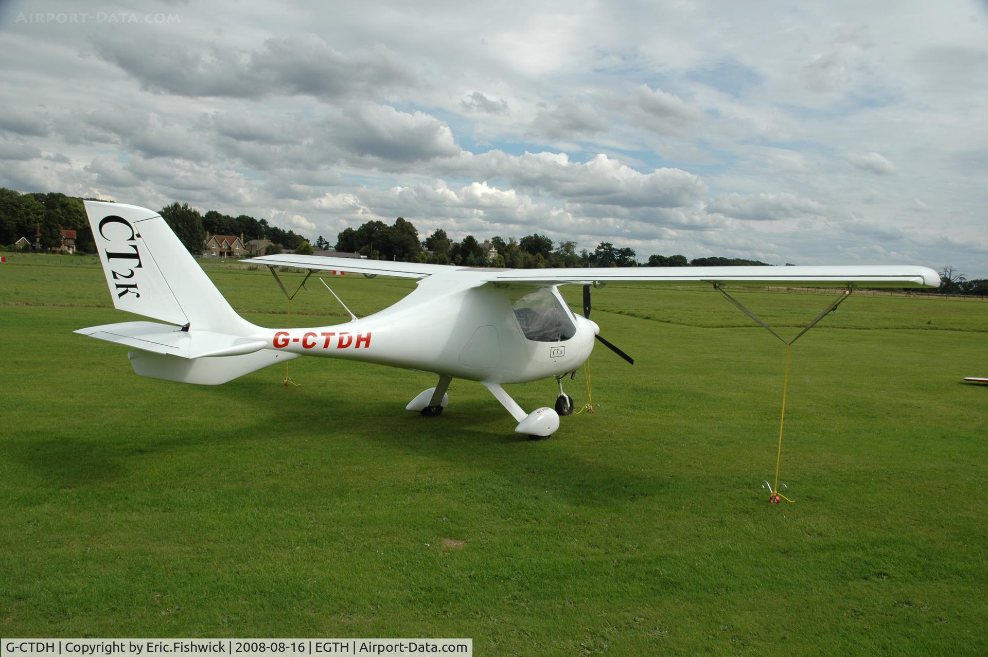 G-CTDH, 2003 Flight Design CT2K C/N 7939, 2. G-CTDH at at Shuttleworth Evening Air Display 16 Aug 2008