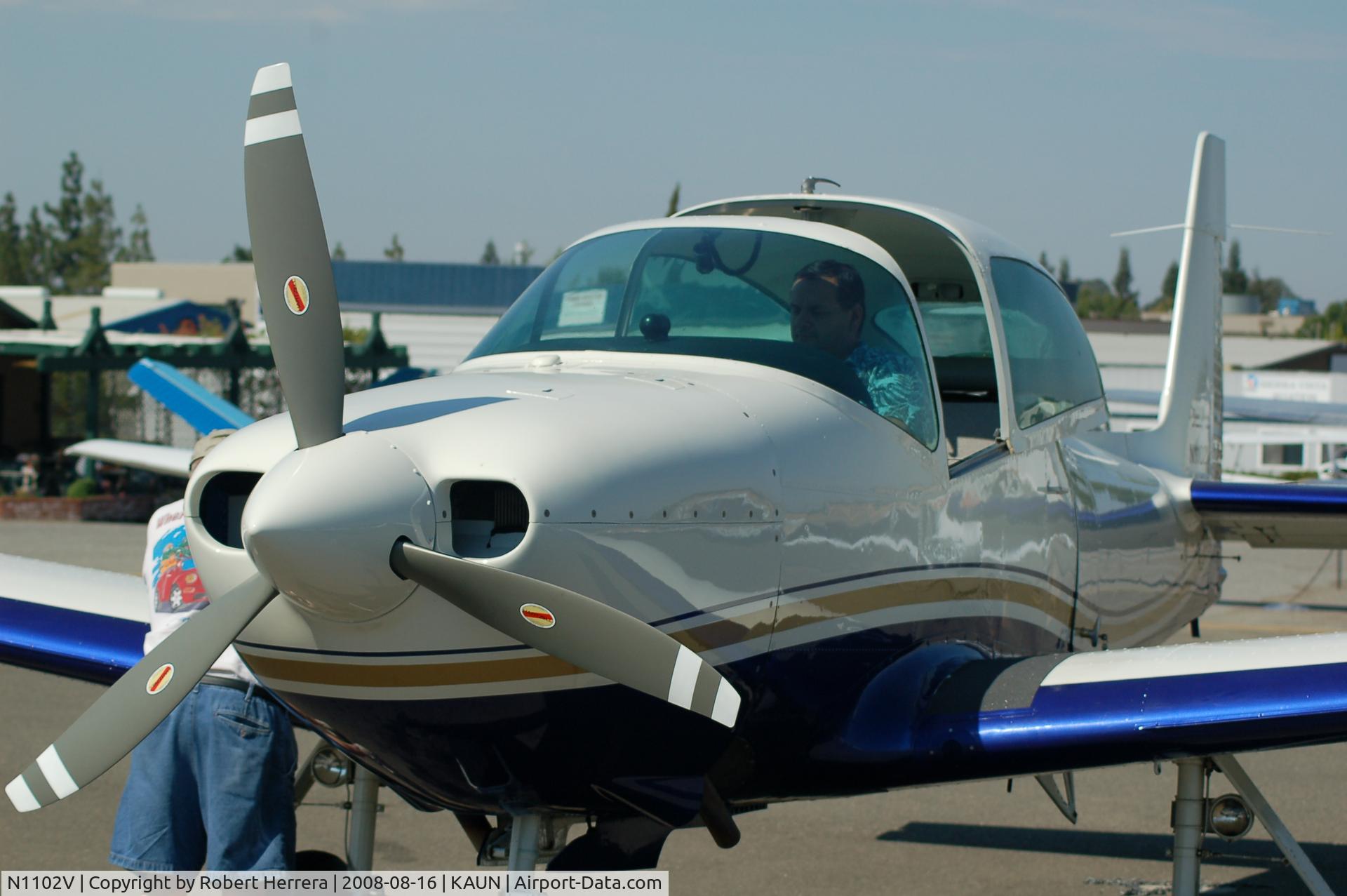 N1102V, 1947 North American L-17 (Navion A) C/N NAV-4-2089, Nick in his Navion