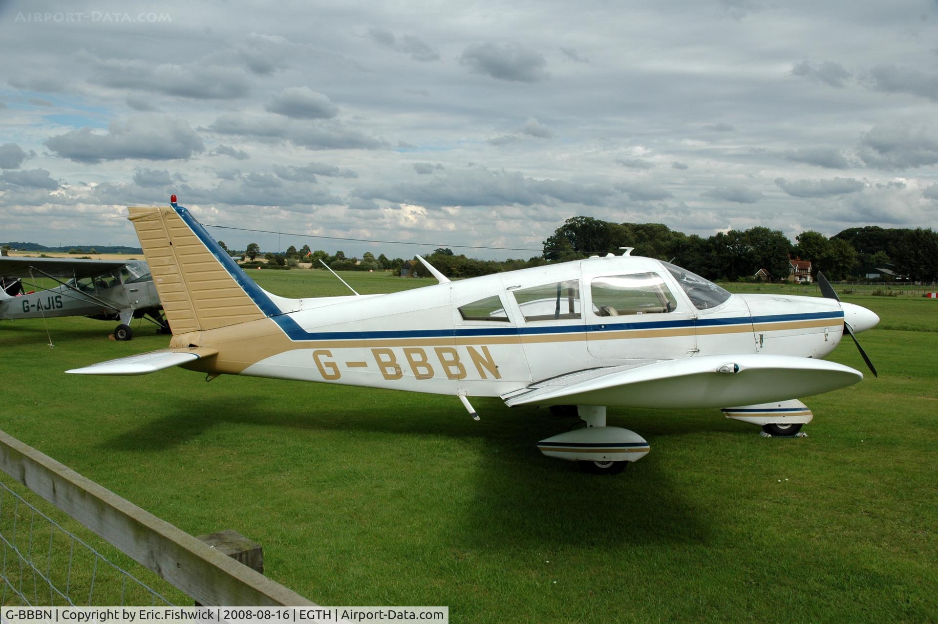 G-BBBN, 1973 Piper PA-28-180 Cherokee Challenger C/N 28-7305365, 2. G-BBBN at Shuttleworth Evening Air Display 16 Aug 2008