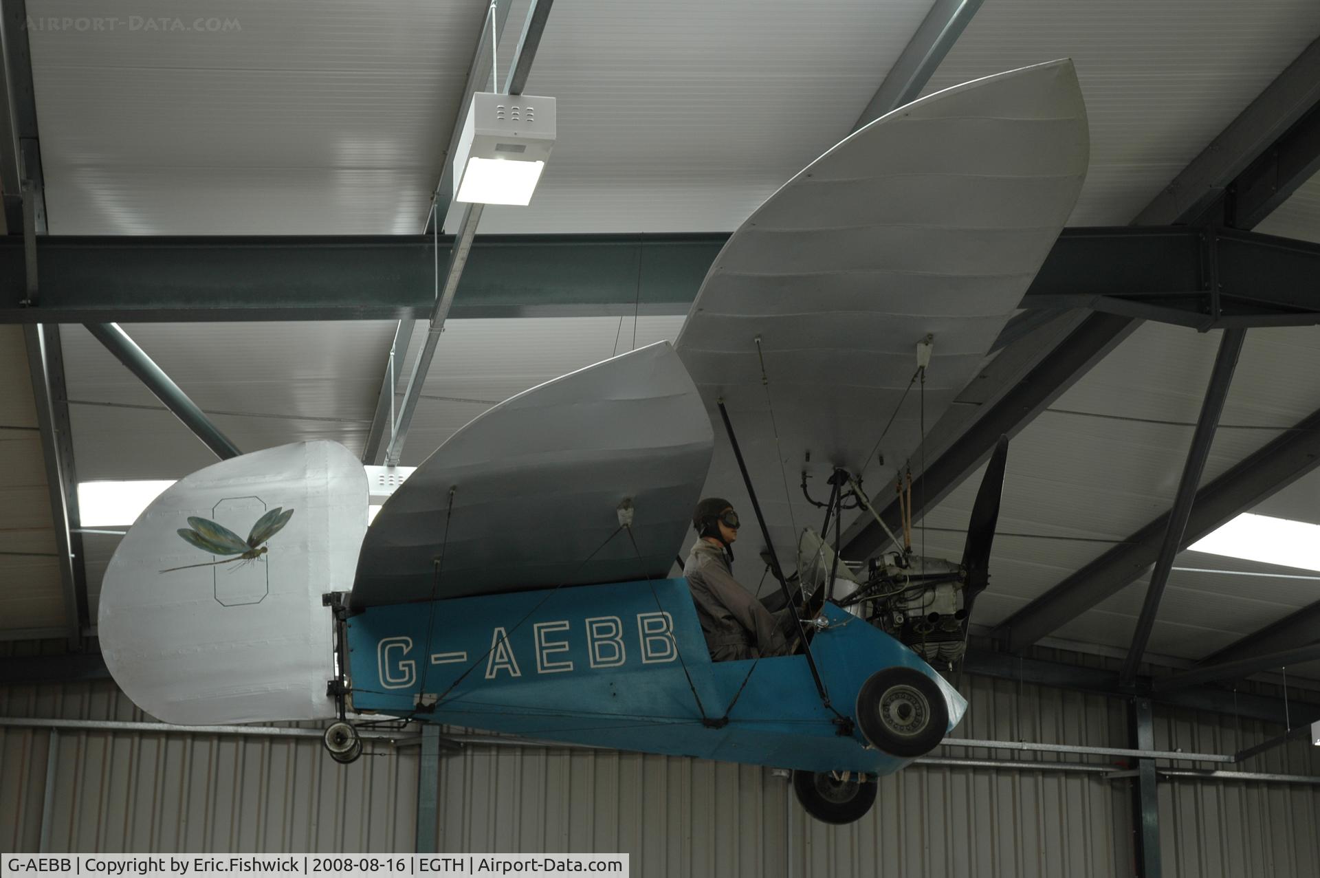 G-AEBB, Mignet HM.14 Pou-du-Ciel C/N KWO.1, 2. G-AEBB at The Shuttleworth Collection