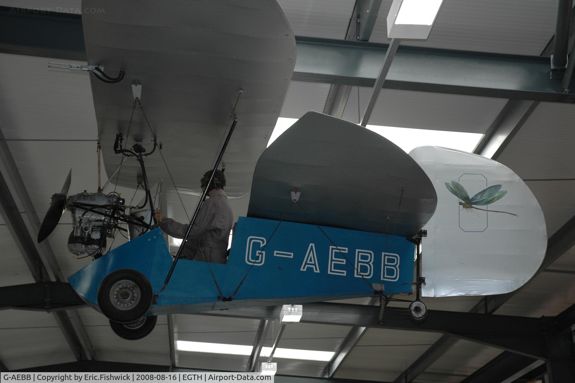 G-AEBB, Mignet HM.14 Pou-du-Ciel C/N KWO.1, 1. G-AEBB at The Shuttleworth Collection