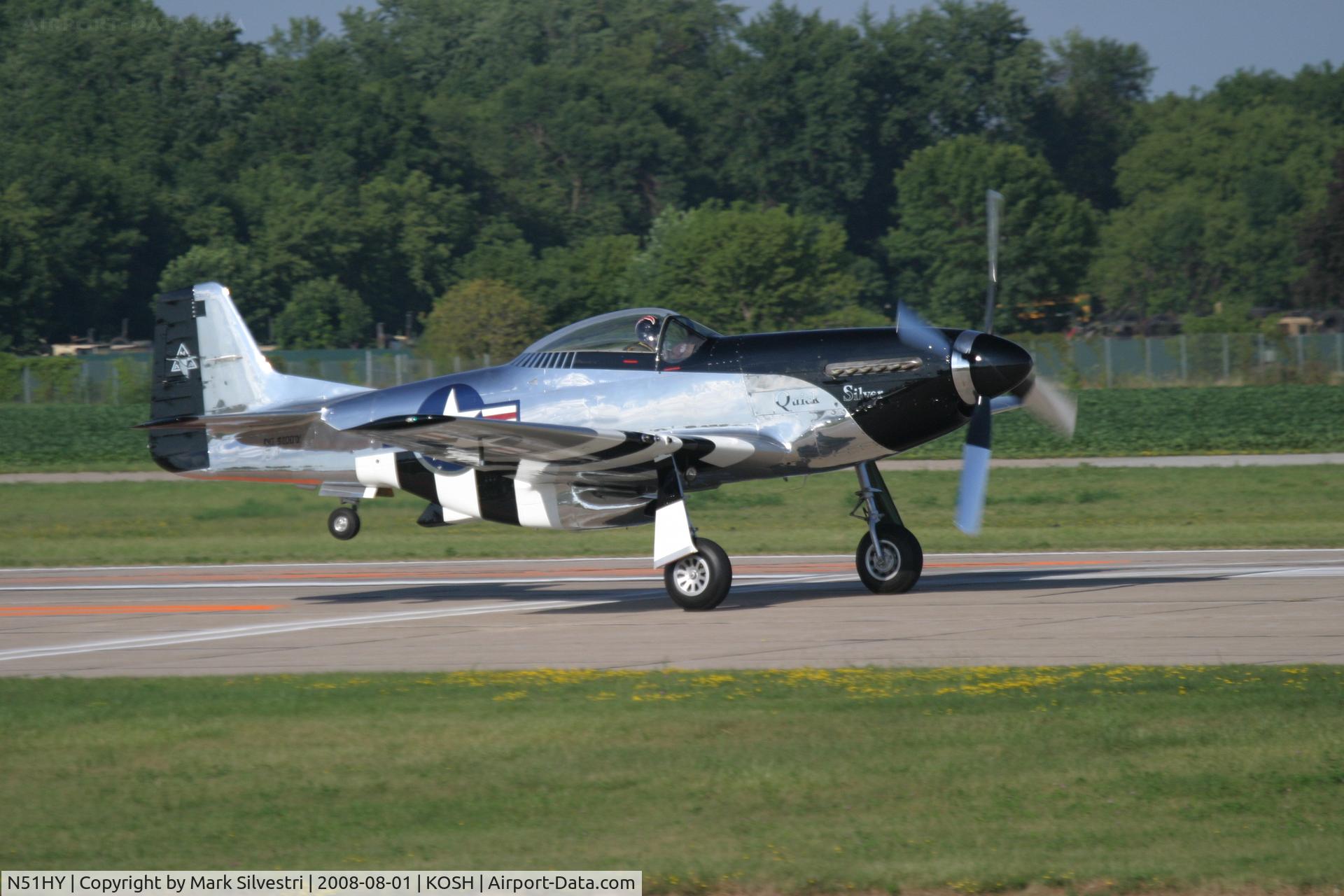 N51HY, 1944 North American P-51D Mustang C/N 124-48192, Oshkosh 2008