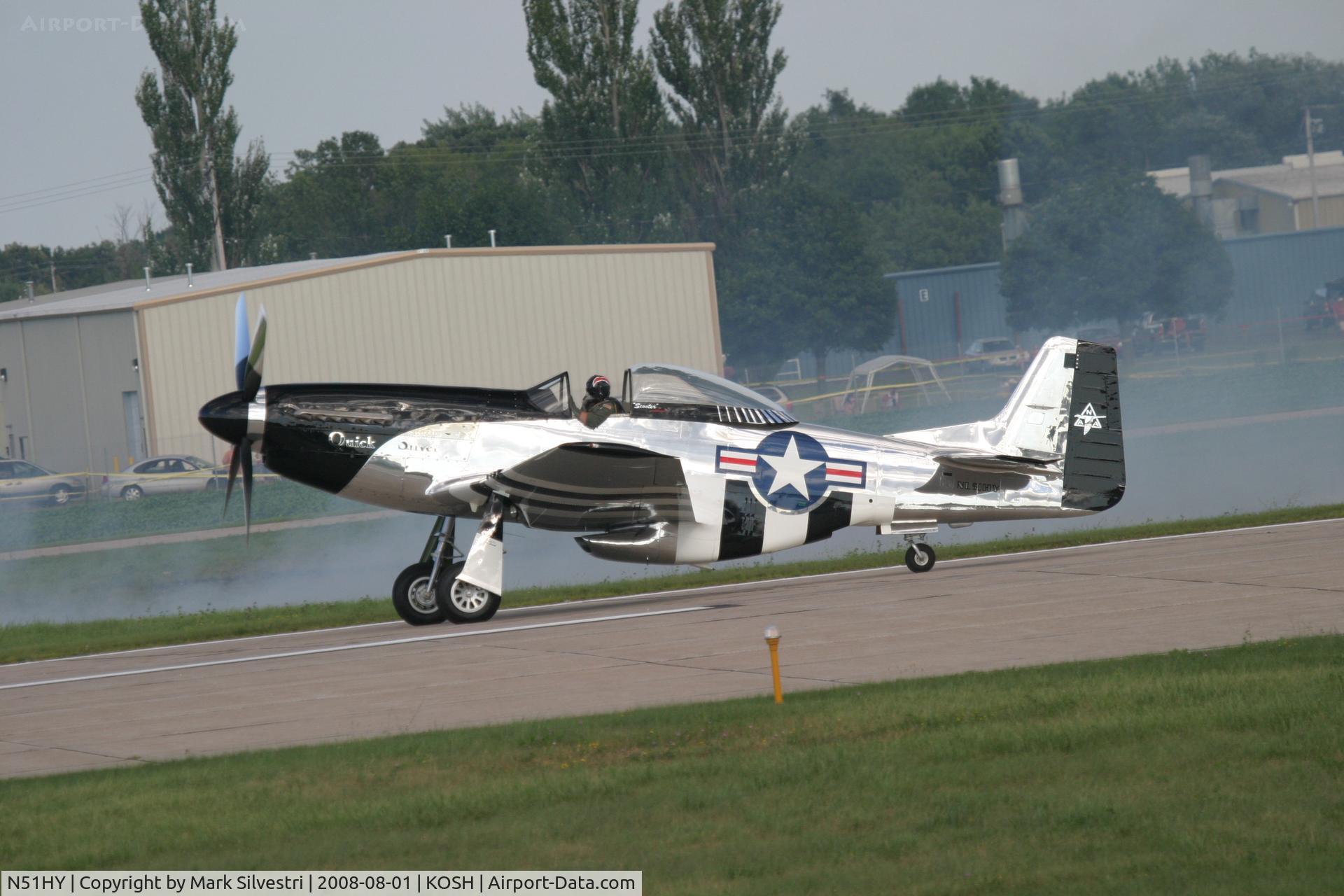 N51HY, 1944 North American P-51D Mustang C/N 124-48192, Oshkosh 2008