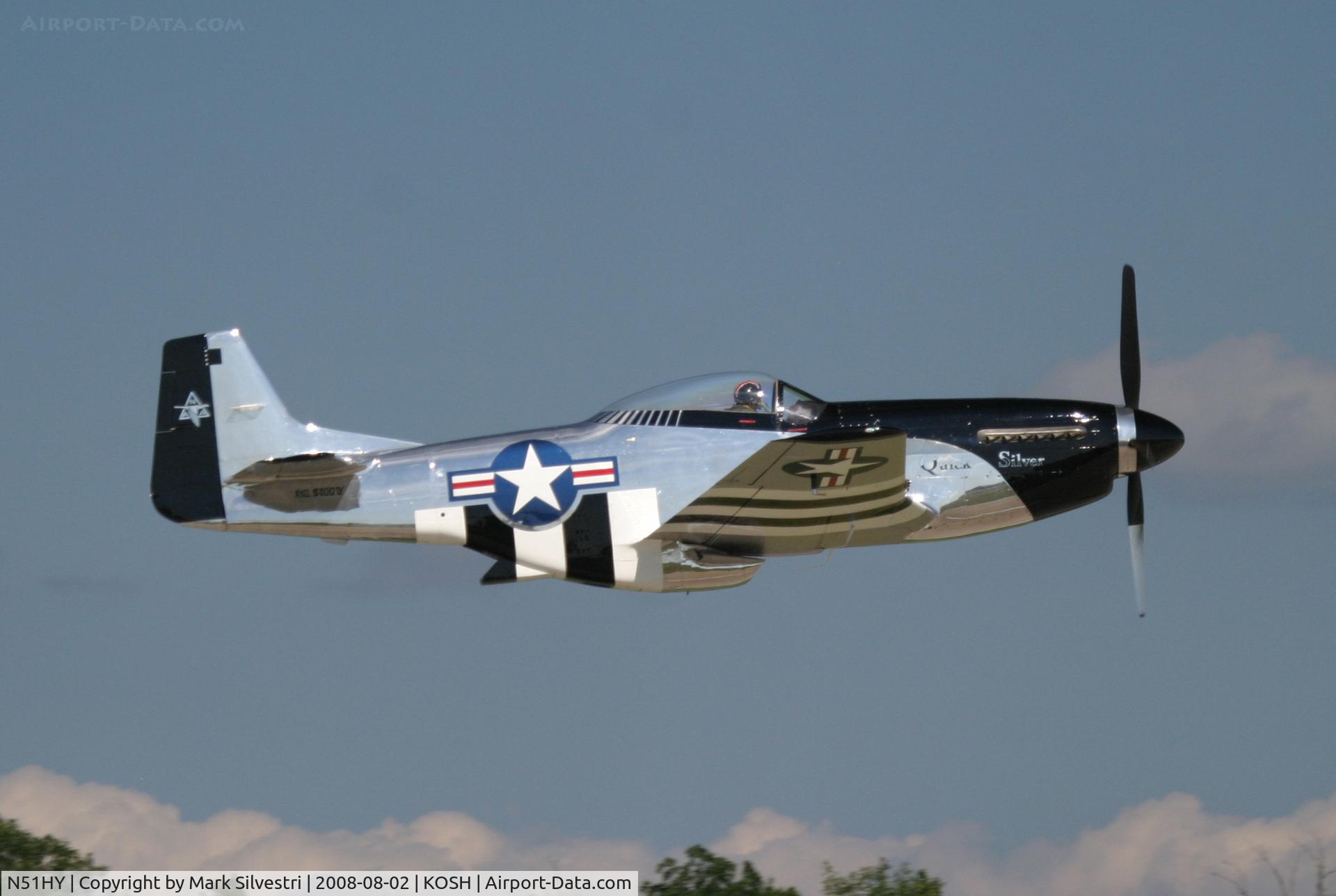 N51HY, 1944 North American P-51D Mustang C/N 124-48192, Oshkosh 2008