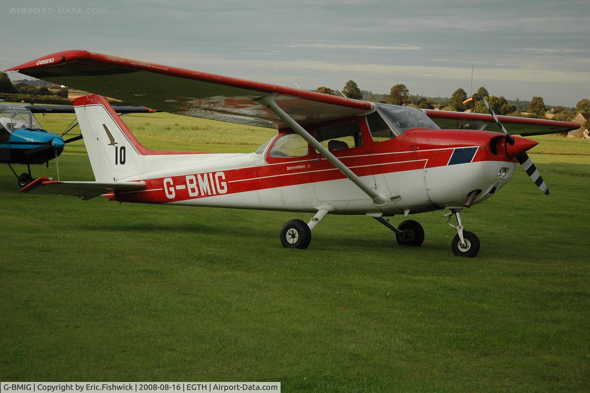 G-BMIG, 1979 Cessna 172N Skyhawk C/N 172-72376, 3. G-BMIG at Shuttleworth Evening Air Display 16 Aug 2008