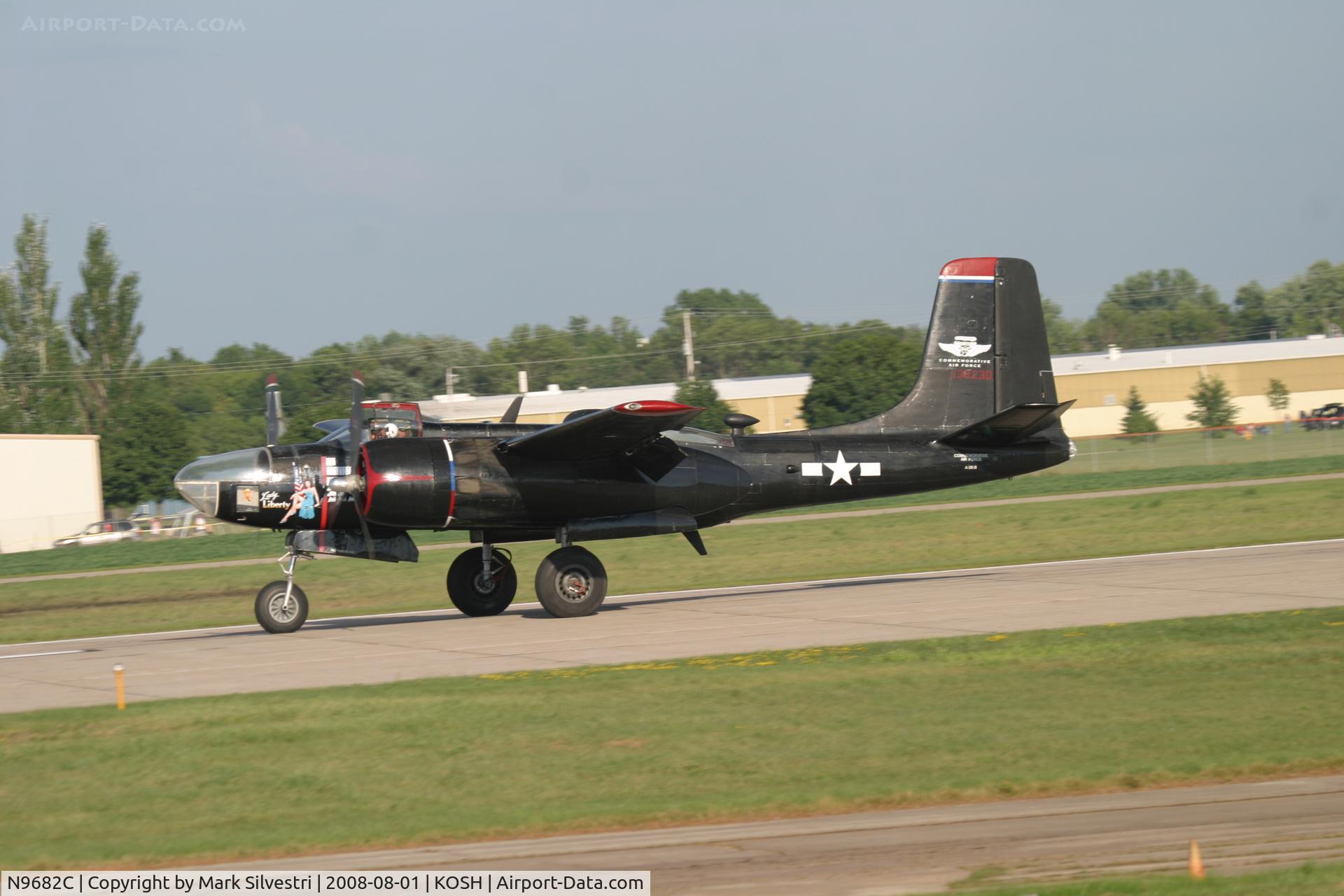N9682C, 1944 Douglas A-26B Invader Invader C/N 6943, Oshkosh 2008