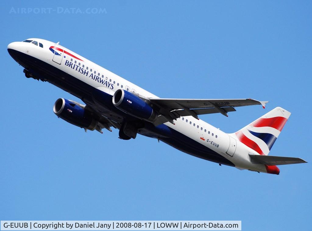 G-EUUB, 2002 Airbus A320-232 C/N 1689, British Airways