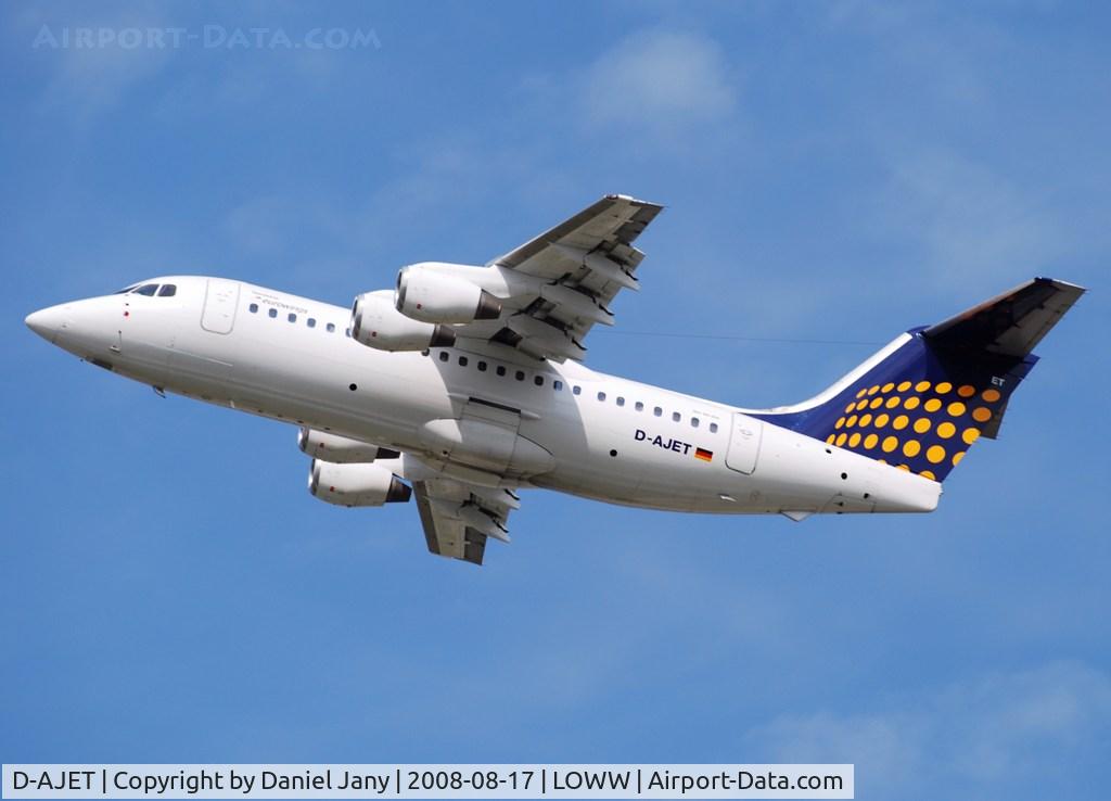 D-AJET, 1991 British Aerospace BAe.146-200 C/N E2201, Lufthansa