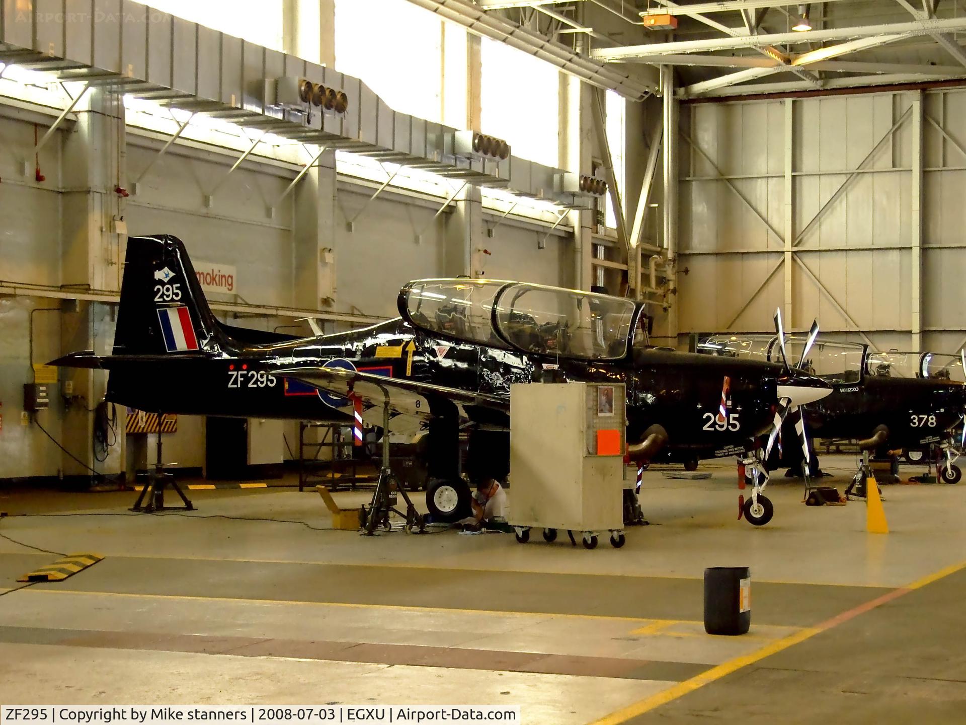 ZF295, 1991 Short S-312 Tucano T1 C/N S095/T66, Tucano T.1 from 72(R)Sqn/1FTS