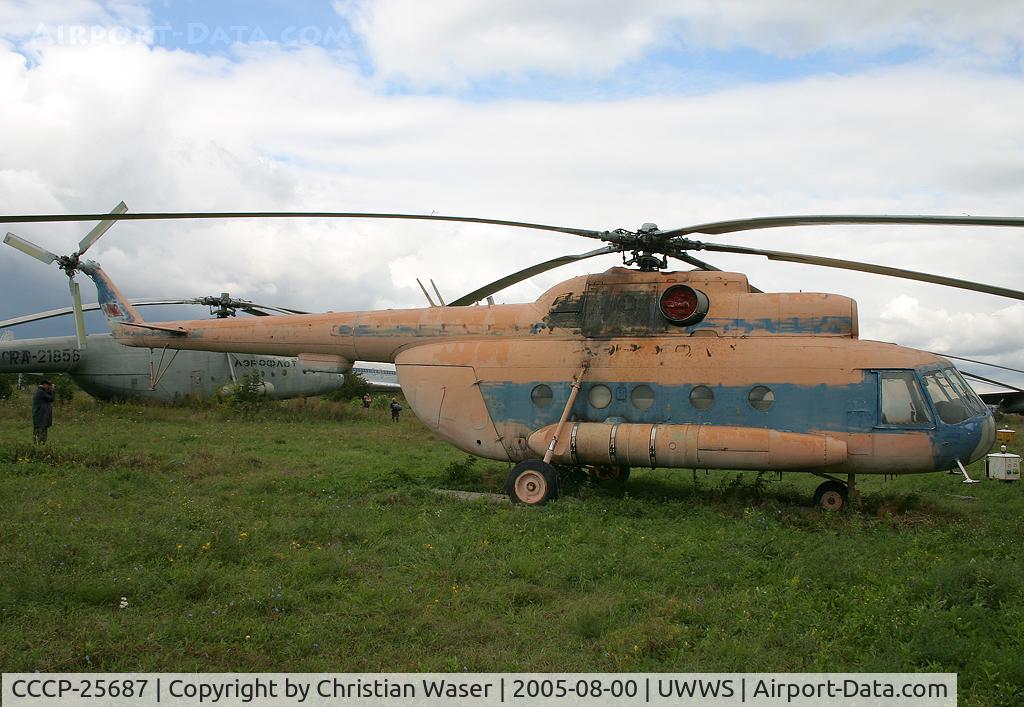 CCCP-25687, Mil MI-8 Hip C/N 3772, Aeroflot
