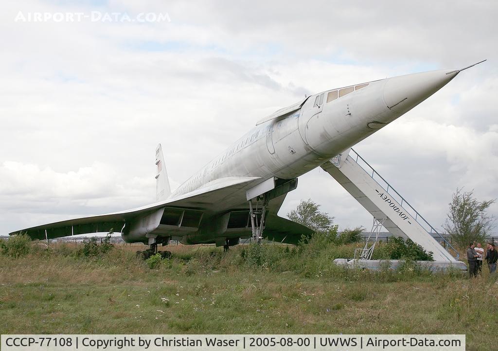 CCCP-77108, 1975 Tupolev Tu-144S C/N 04-2, Aeroflot