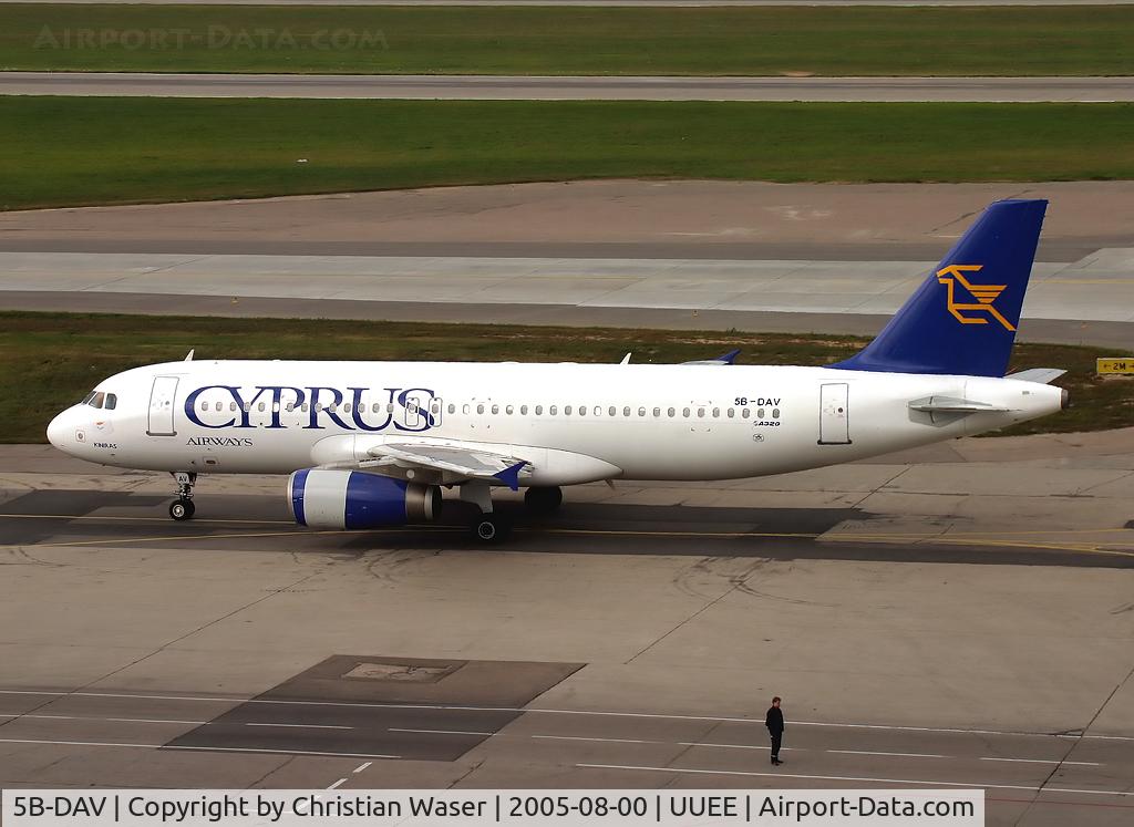 5B-DAV, 1989 Airbus A320-231 C/N 037, Cyprus Air