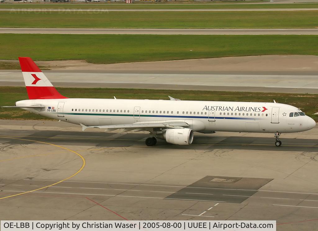 OE-LBB, 1995 Airbus A321-111 C/N 570, AUA