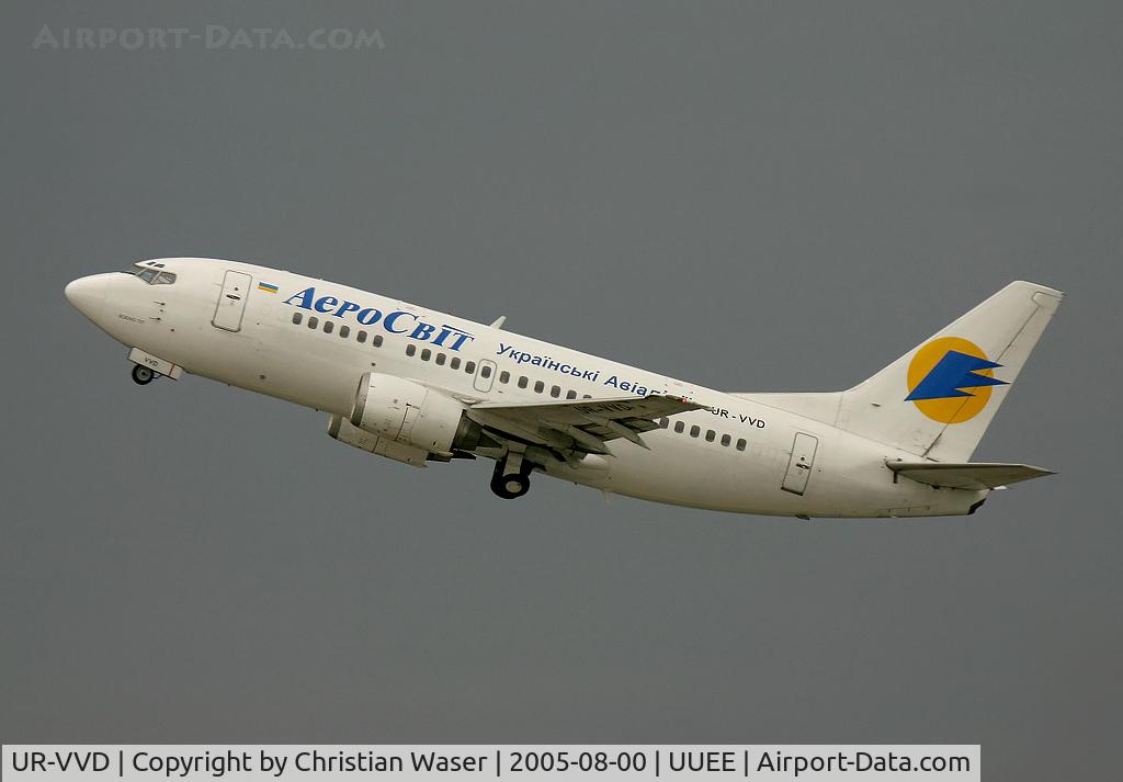 UR-VVD, 1991 Boeing 737-529 C/N 25419, Aerosvit
