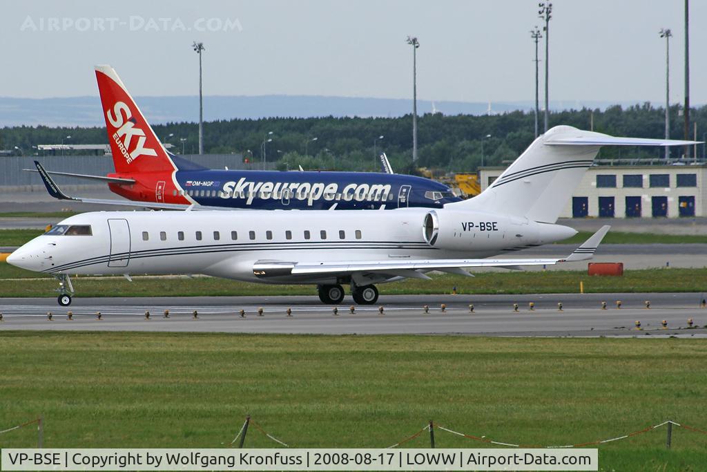 VP-BSE, Bombardier BD-700-1A10 Global Express C/N 9028, funny Registration!