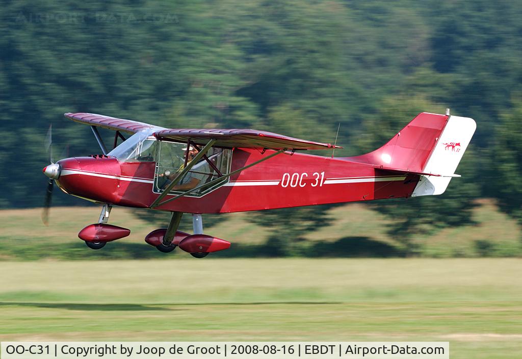 OO-C31, 1996 Rans S-6EC Coyote II C/N 0496976, Another strange aircraft to visit the old timer fly in at Schaffen Diest. Well, I consider it a bonus...