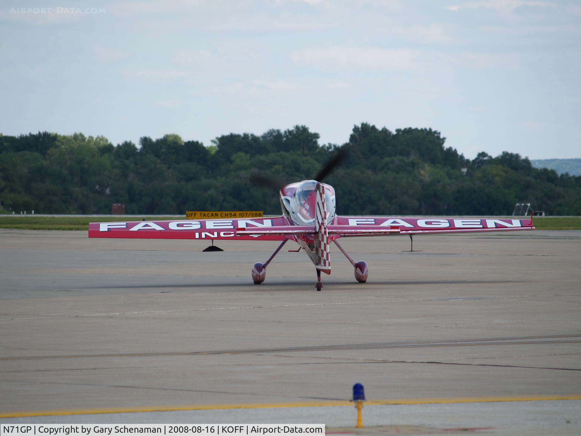 N71GP, 2007 MX Aircraft MX2 C/N 5, FROM BACK SIDE OF GREG POE