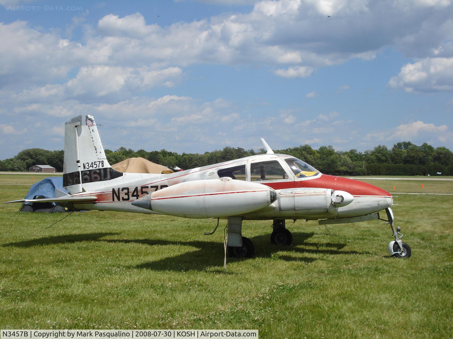 N3457B, 1955 Cessna 310 C/N 35032, Cessna 310