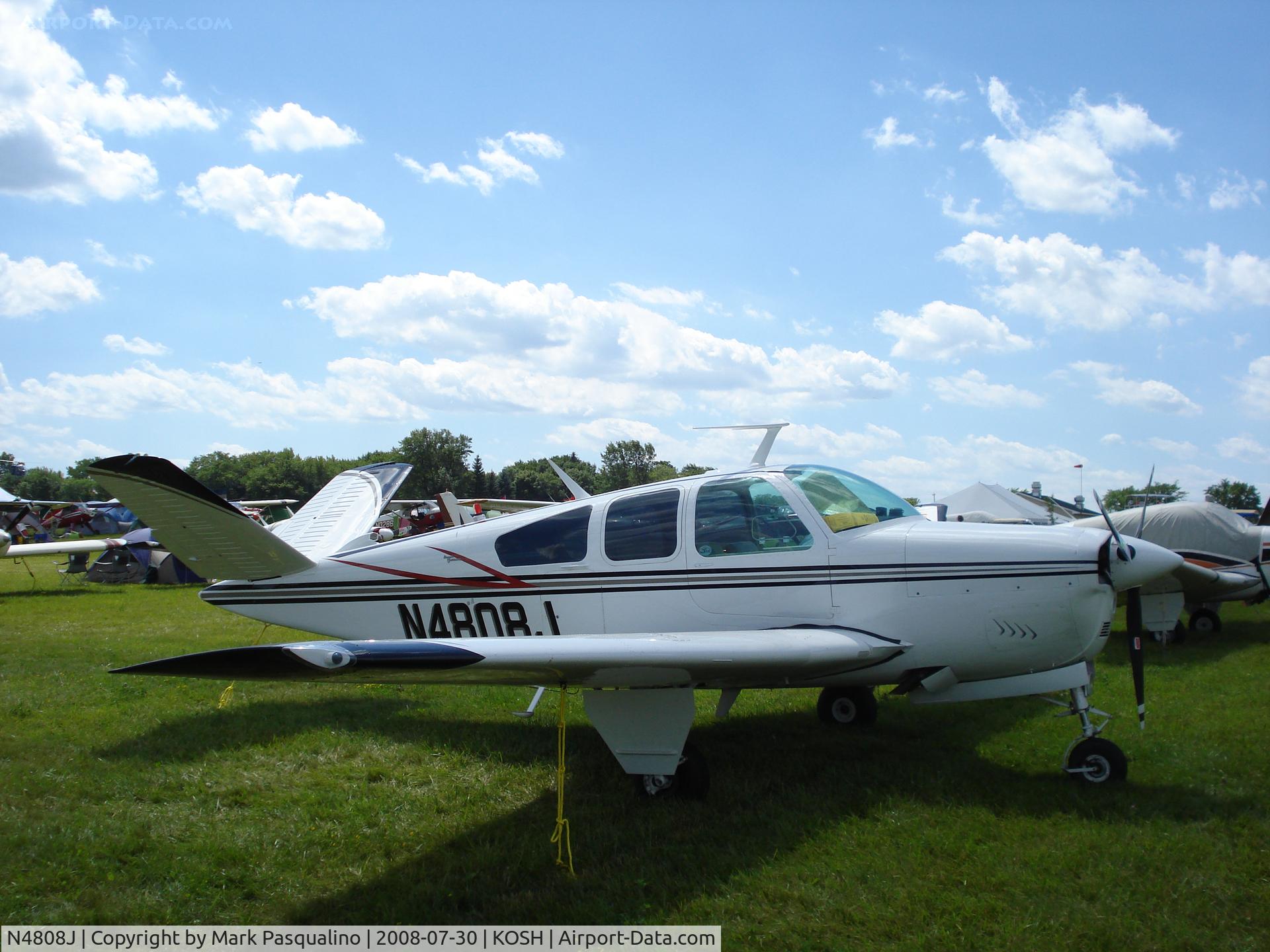 N4808J, 1966 Beech V35 Bonanza C/N D-8324, Beech V35