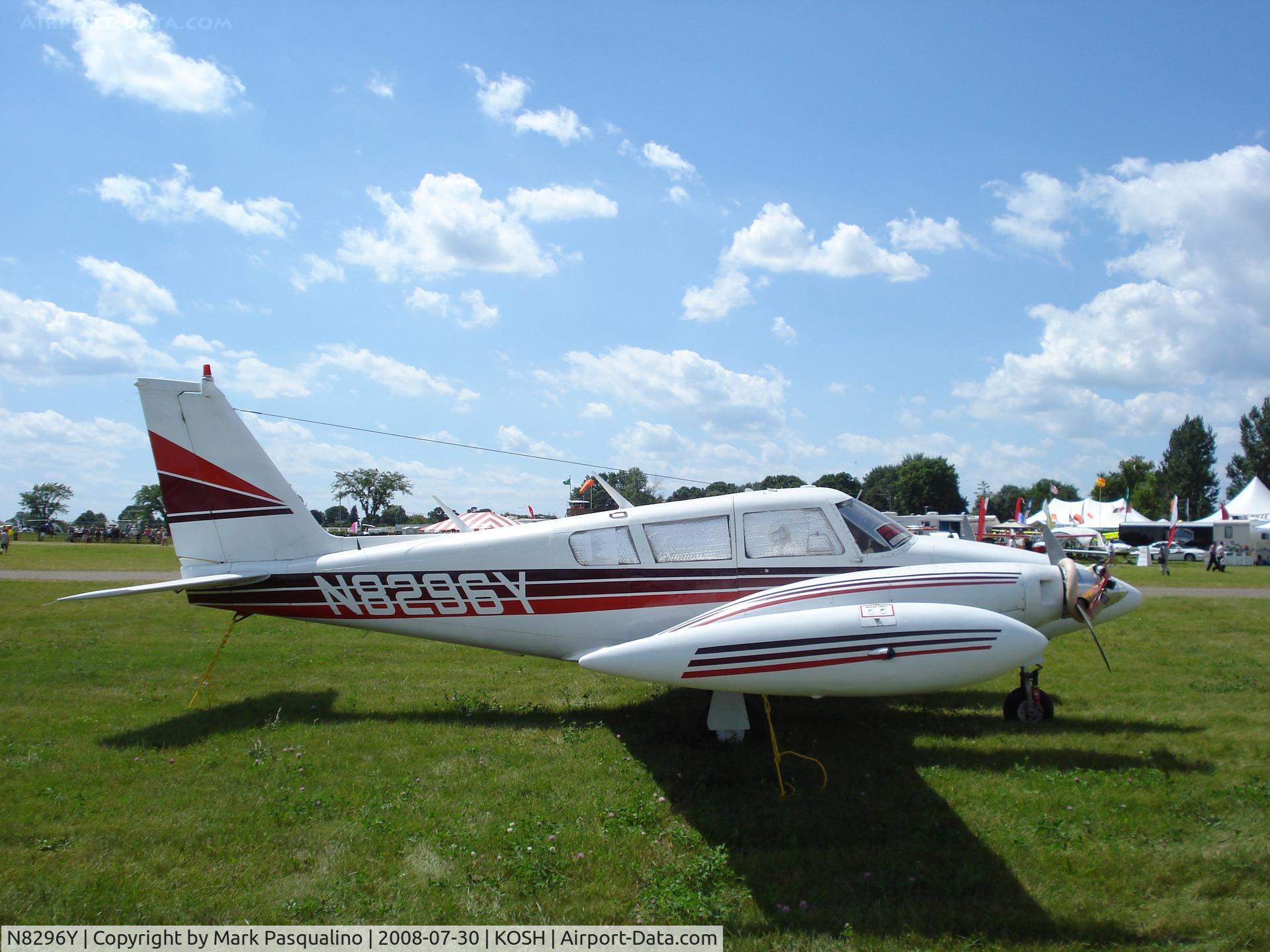 N8296Y, 1967 Piper PA-30 Twin Comanche Twin Comanche C/N 30-1435, Piper PA-30