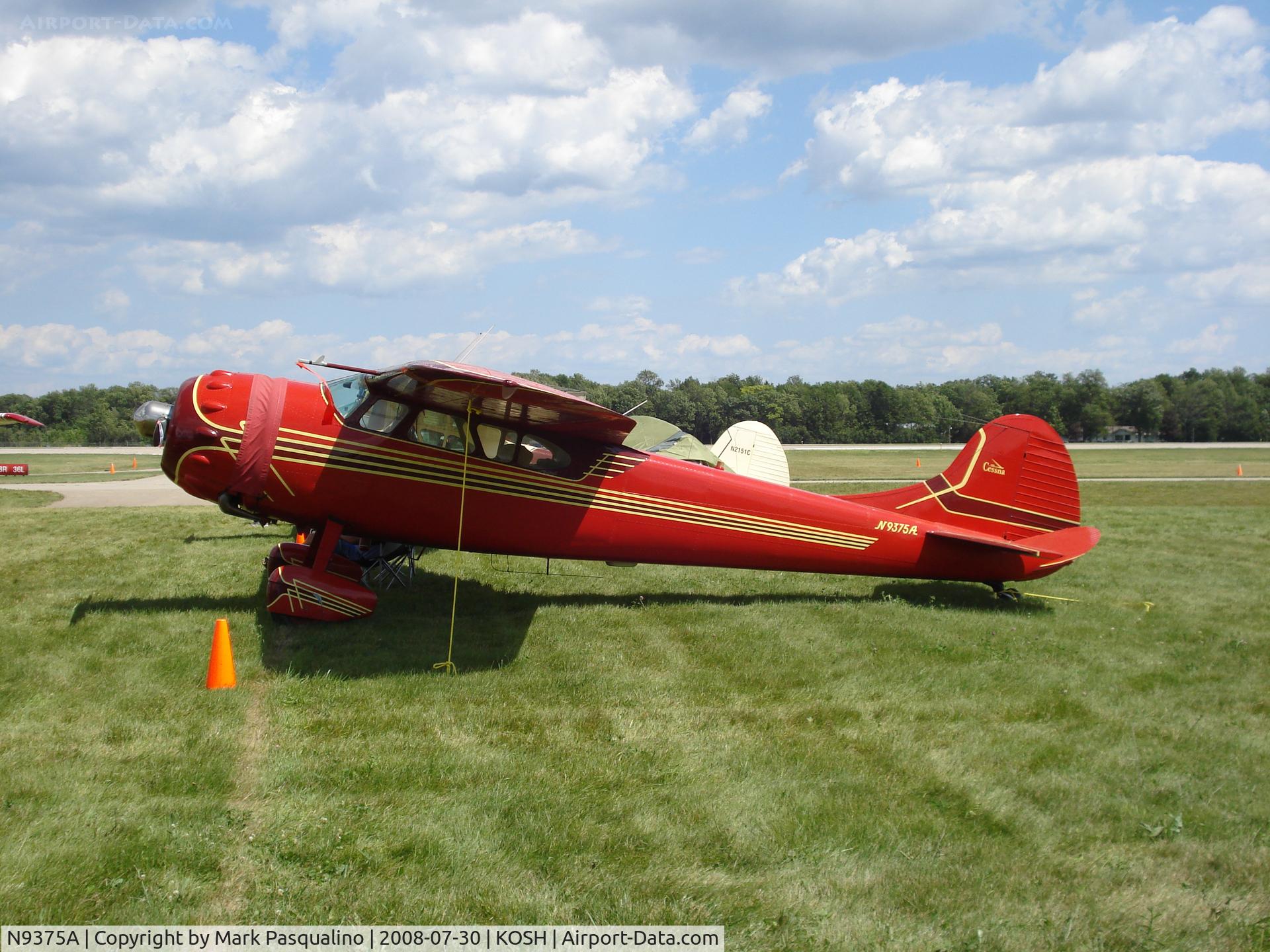 N9375A, 1949 Cessna 195 C/N 7454, Cessna 195