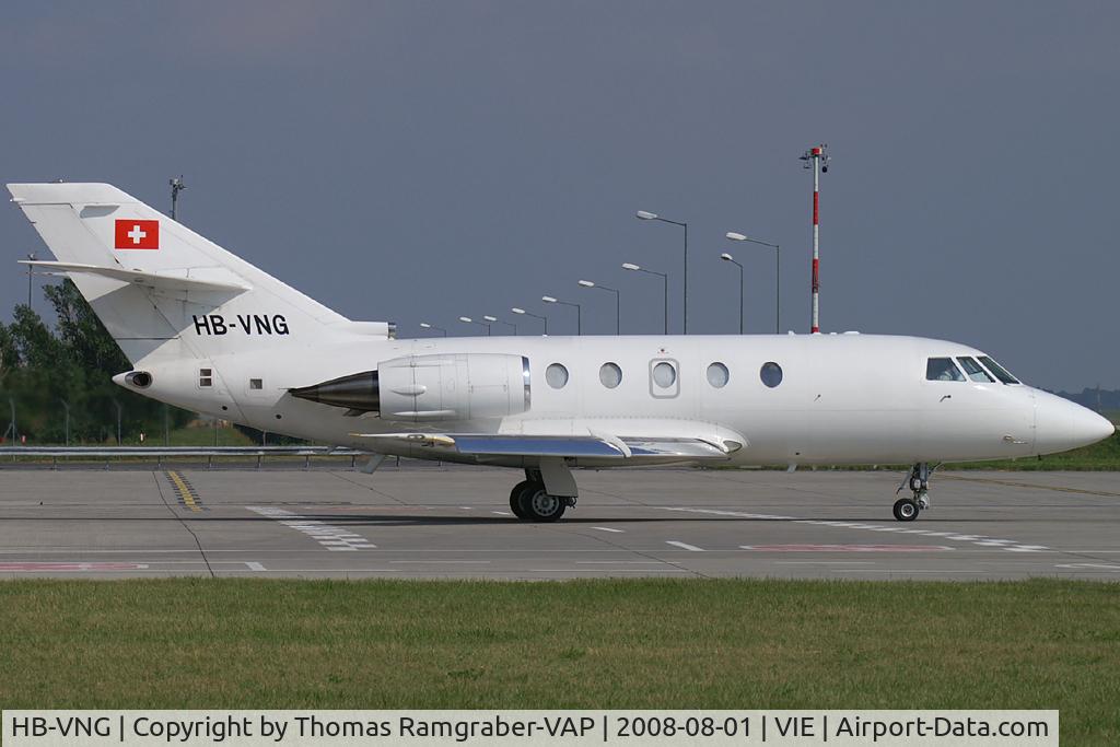 HB-VNG, 1985 Dassault Falcon 200 C/N 502, Sphinx Wings Dassault Falcon 200