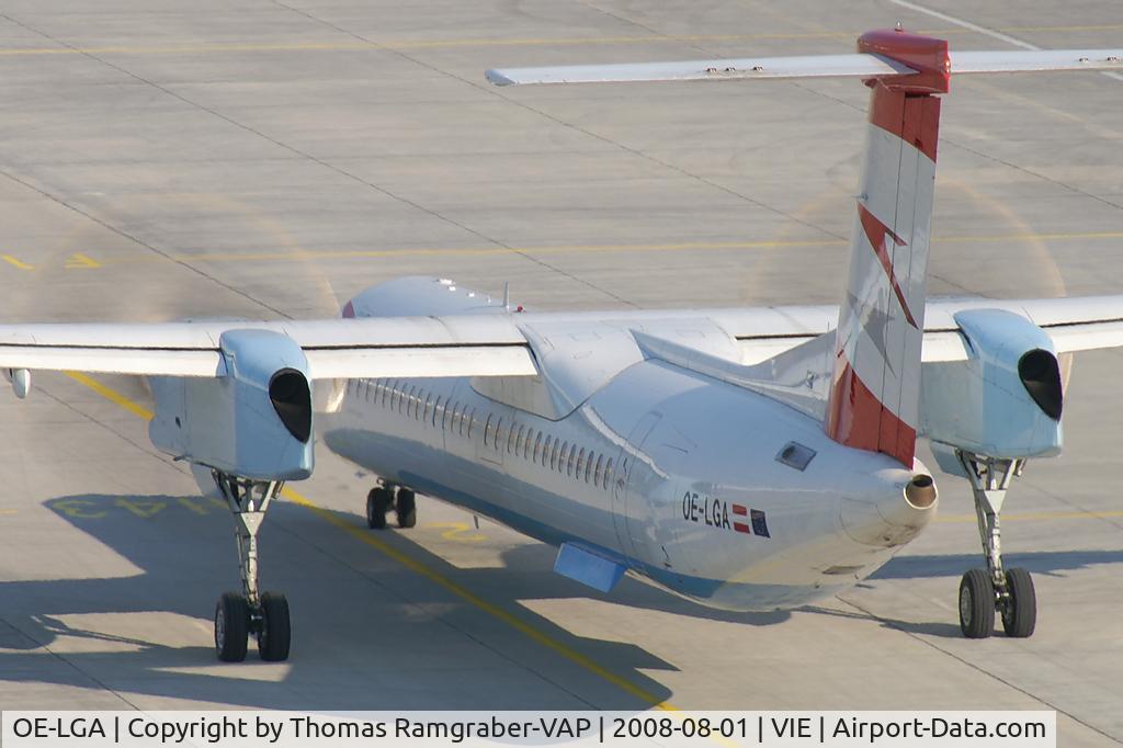 OE-LGA, 1999 De Havilland Canada DHC-8-402Q Dash 8 C/N 4014, Austrian Arrows DeHavilland Canada Dash 8-400