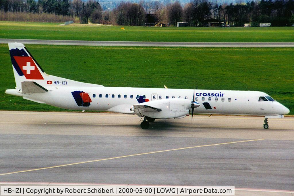 HB-IZI, 1995 Saab 2000 C/N 2000-012, Arrived from ZRH