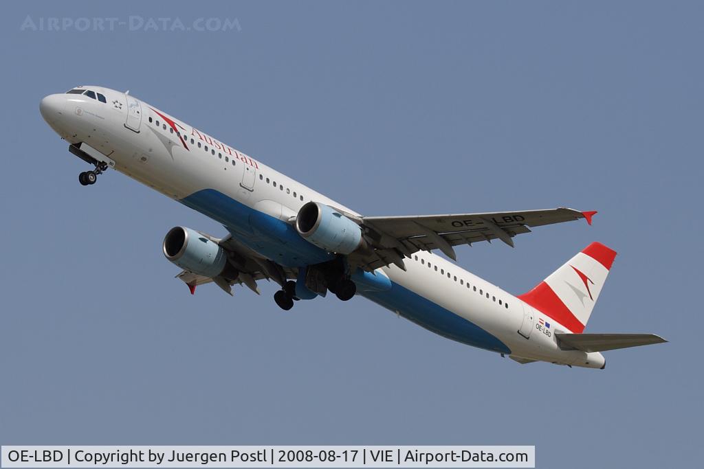 OE-LBD, 1998 Airbus A321-211 C/N 920, Airbus A321-211