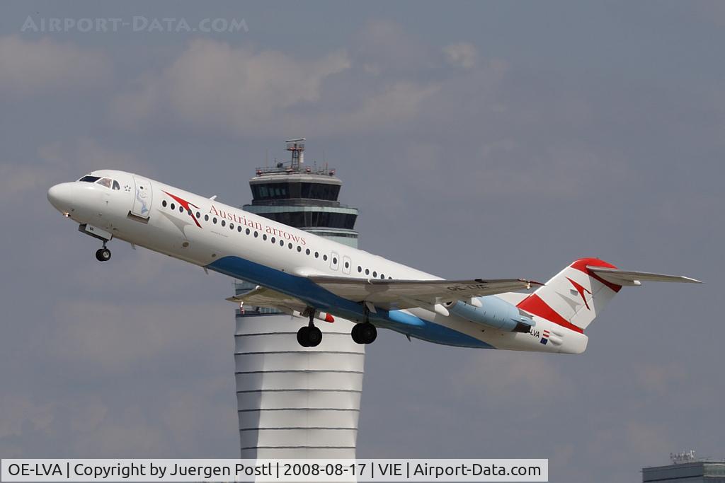 OE-LVA, 1994 Fokker 100 (F-28-0100) C/N 11490, Fokker 100