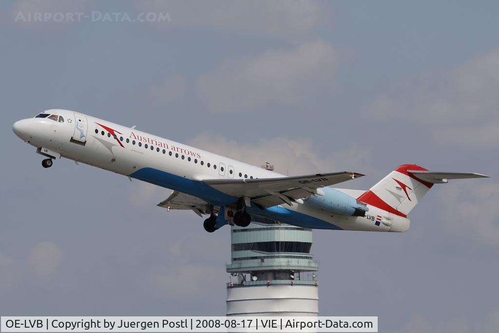 OE-LVB, 1994 Fokker 100 (F-28-0100) C/N 11502, Fokker 100