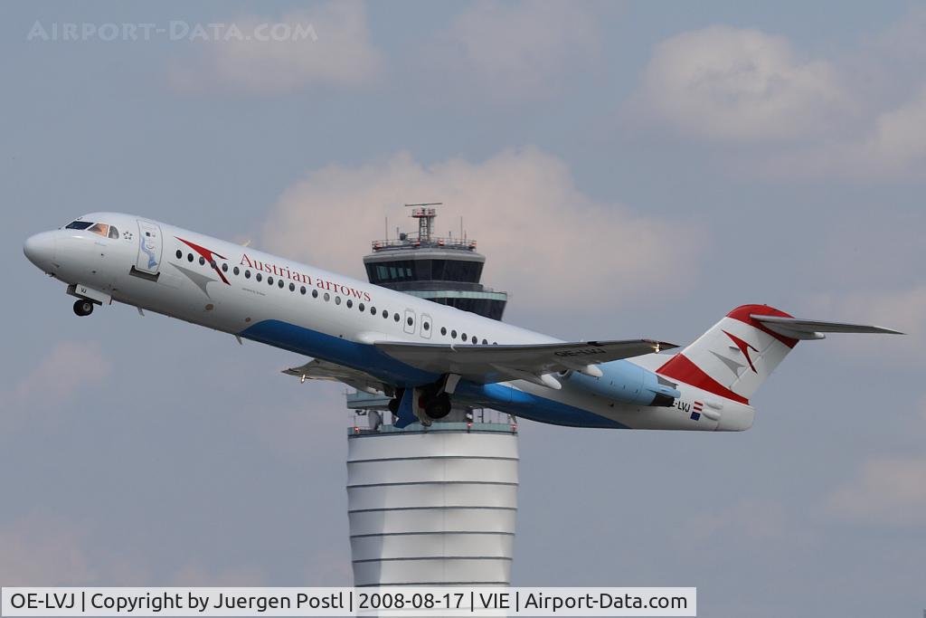 OE-LVJ, 1991 Fokker 100 (F-28-0100) C/N 11359, Fokker 100
